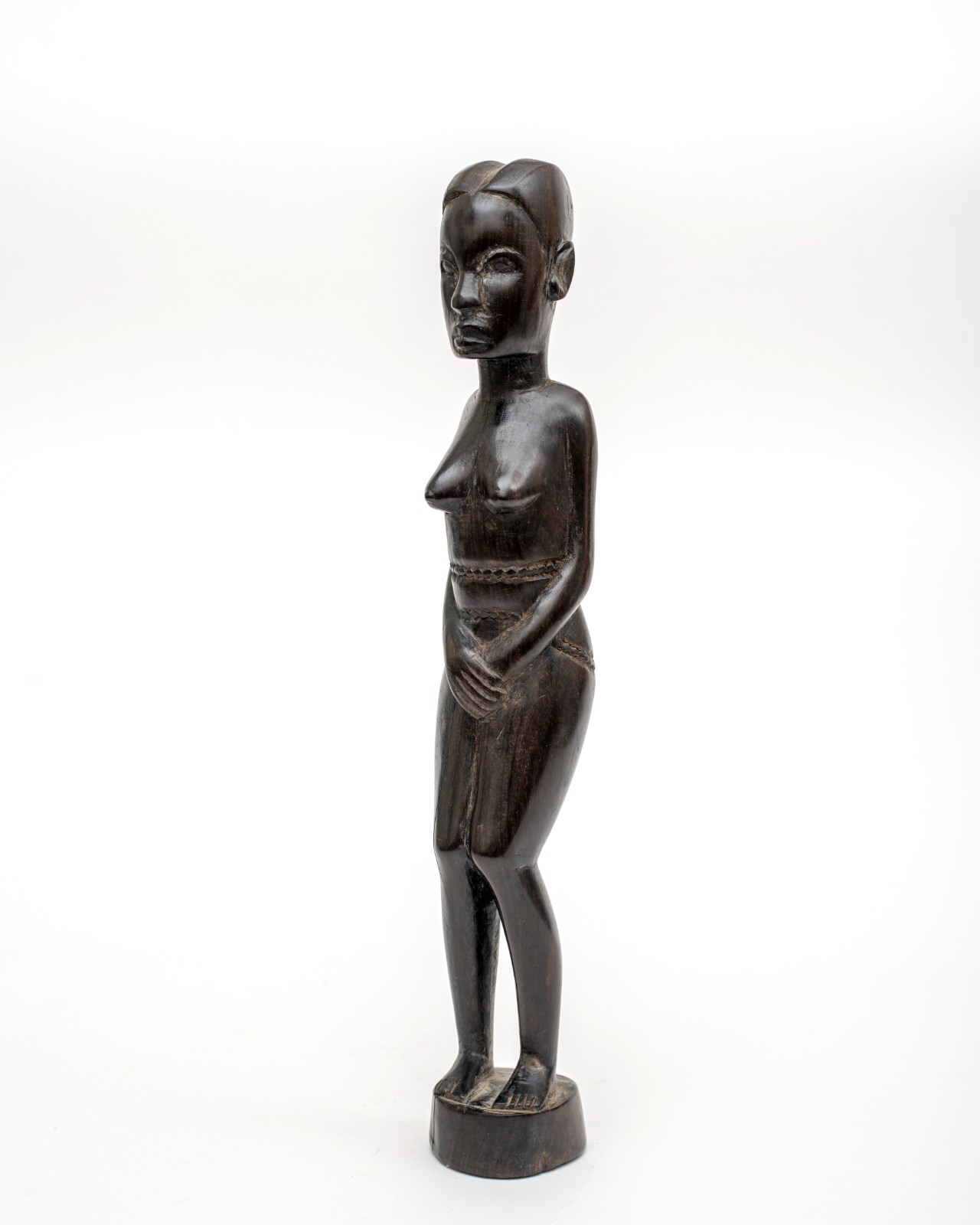 An East African Tangyanika Female Standing Figure, Tanzania