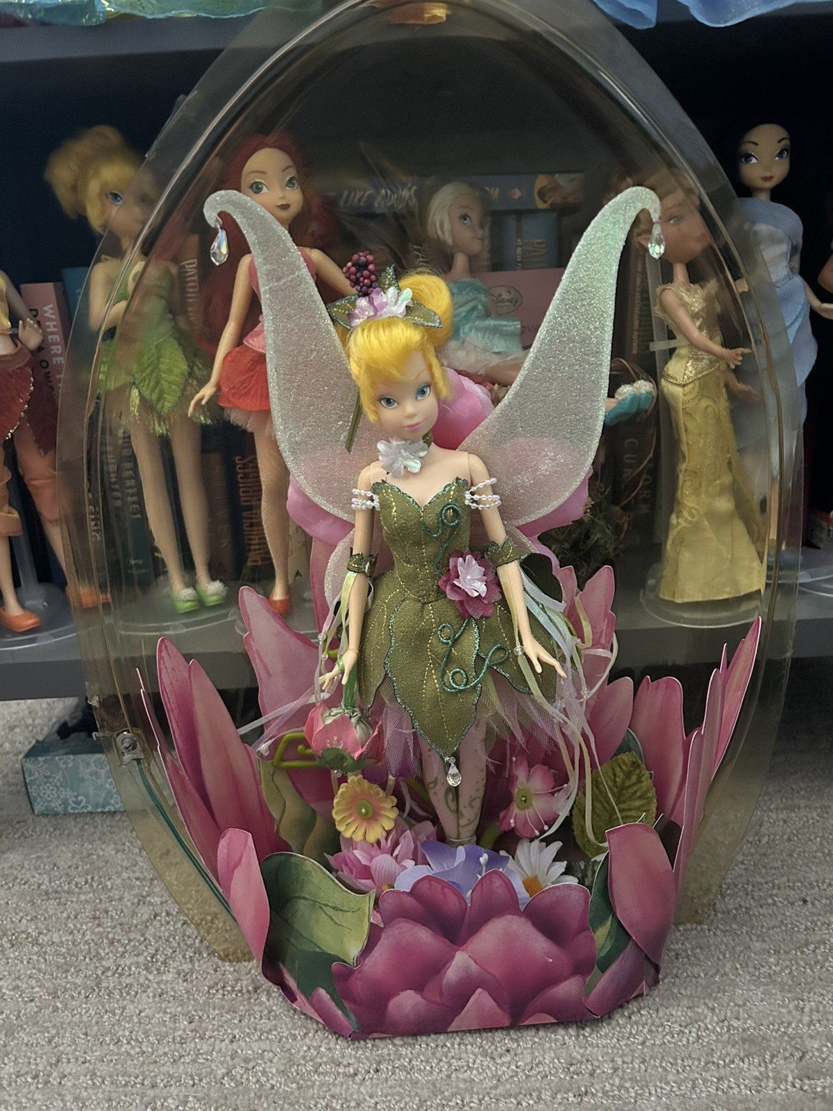 Disney Tinker Bell Believe Doll NIB | Light-Up Case
