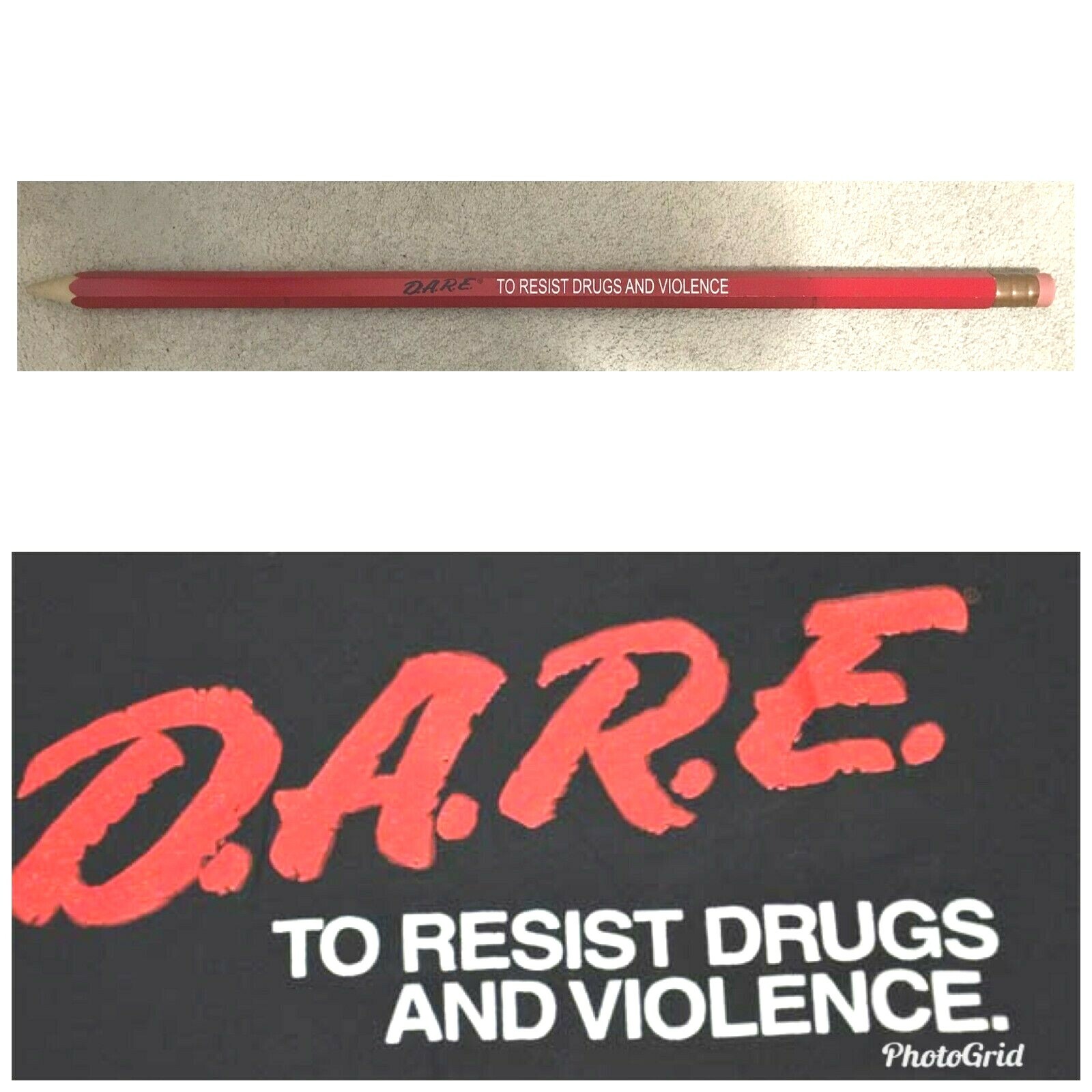D.A.R.E. GIANT PROMOTIONAL PENCIL (DARE) 43