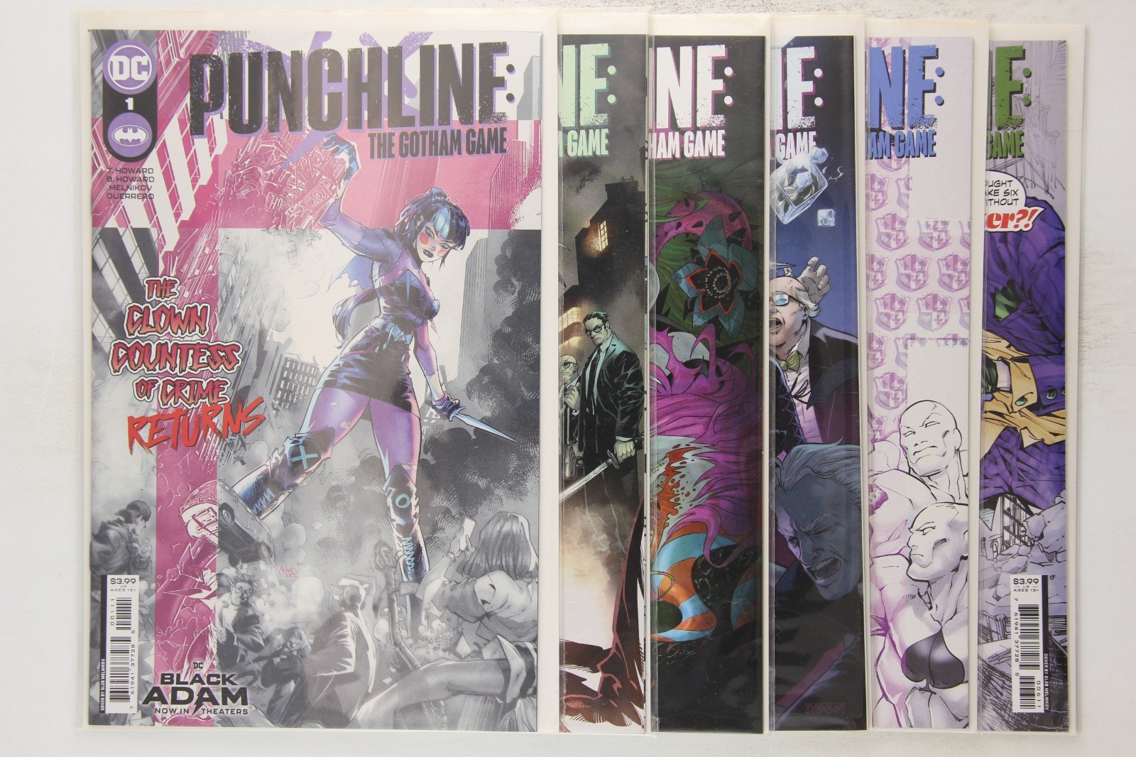 Punchline: The Gotham Game #1-6 (2022) NM Complete Set Lot DC Comics