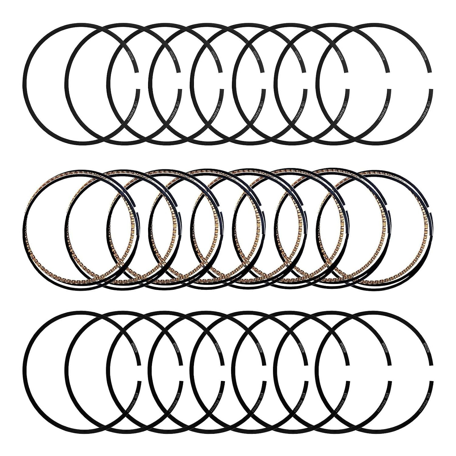 Moly Piston Rings Set 2M4978 for Chevy GMC Moly Piston Rings Set 2M4978 for Chevy GMC