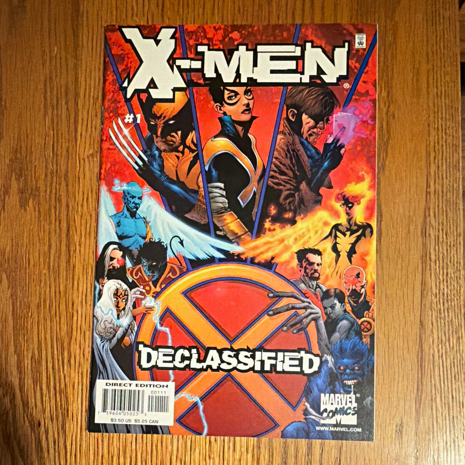 Marvel Comics X-Men: Declassified #1 Wolverine Jean Grey Beast X-Men