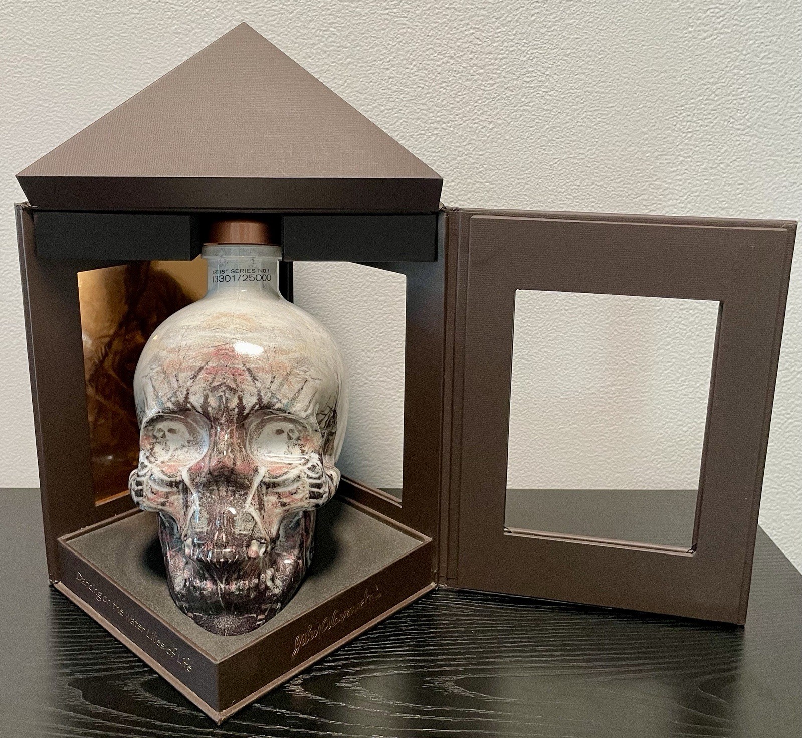 JOHN ALEXANDER Crystal Head Vodka Bottle Skull LIMITED EDITION 750ml EMPTY w/Box