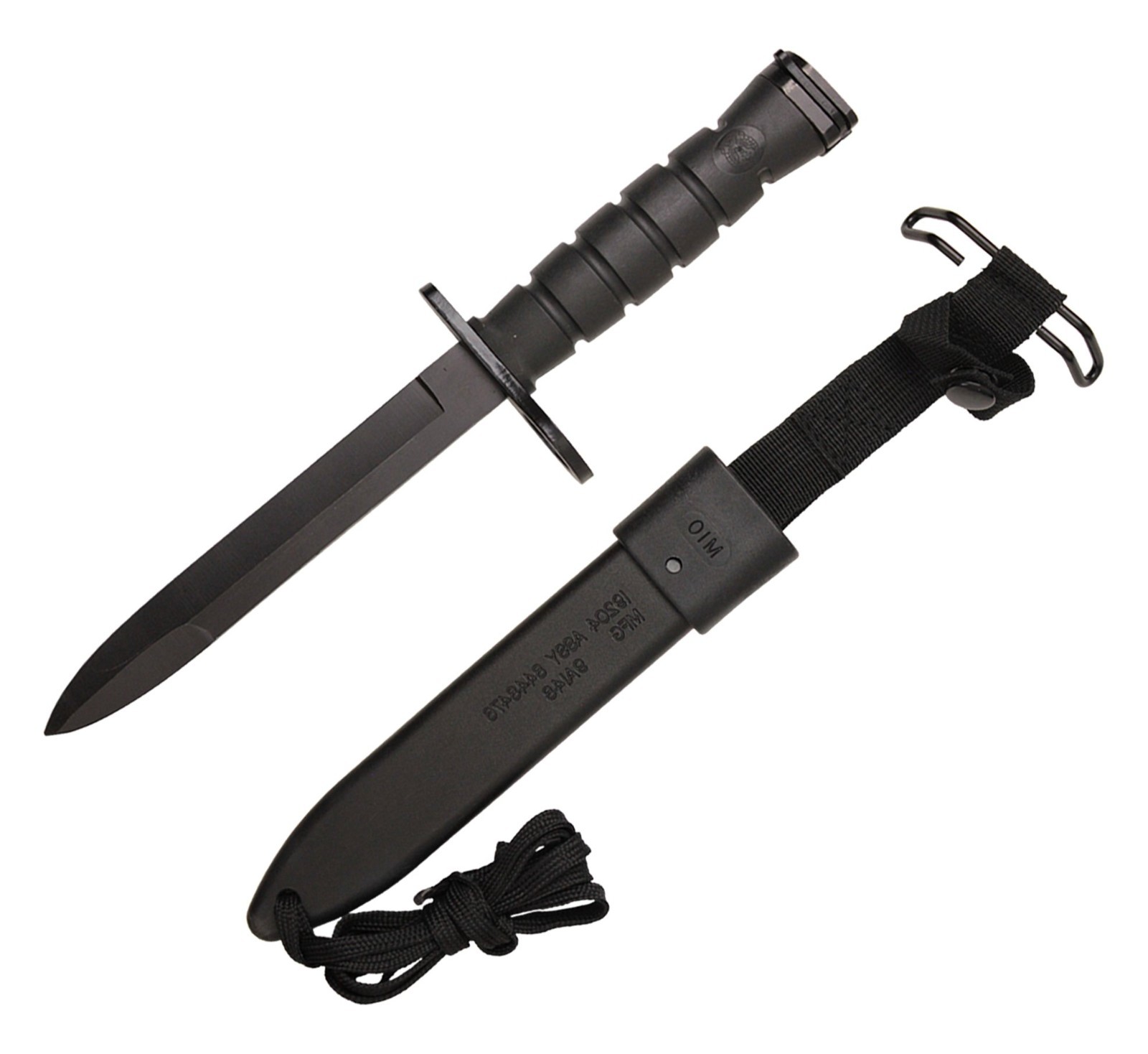 Wartech H-16M M7 Bayonet Knife with Sheath, 13