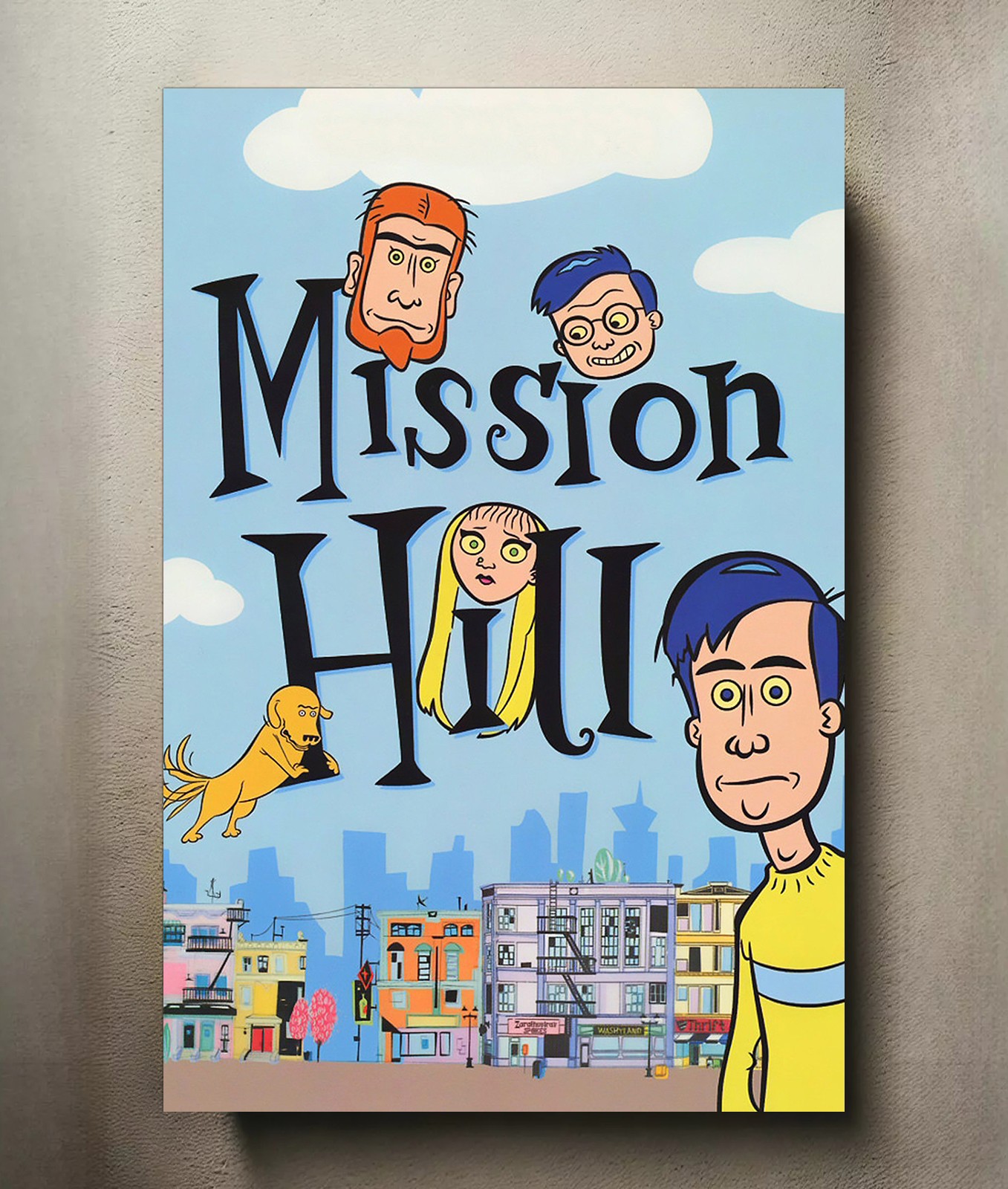 Mission Hill 8x12 Metal TV Show Poster Sign