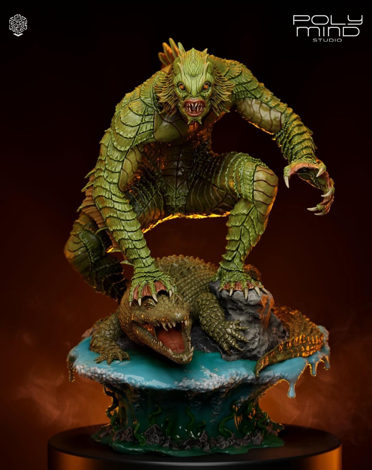Creature from the Black Lagoon | Classic Monster | UNPAINTED | 1/8 Scale Resin