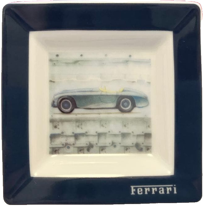 Ferrari 166 MM Rosenthal Porcelain Trinket Dish Tray Boxed Official Ferrari