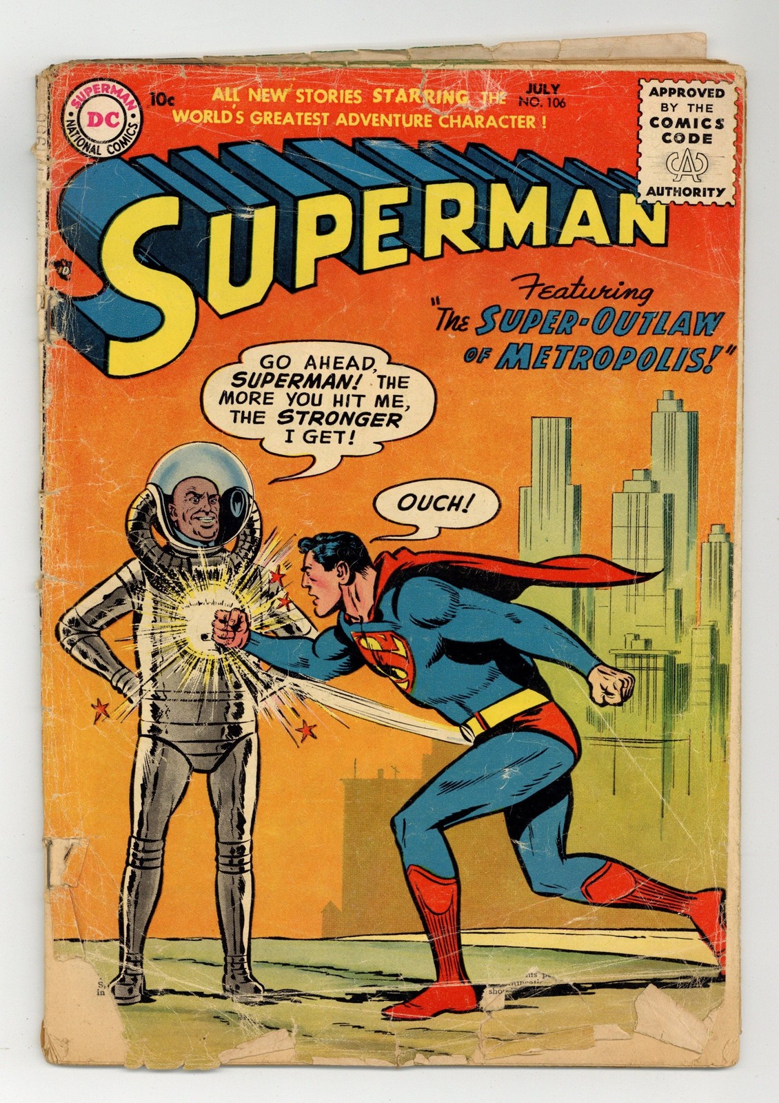 Superman #106 FR/GD 1.5 1956