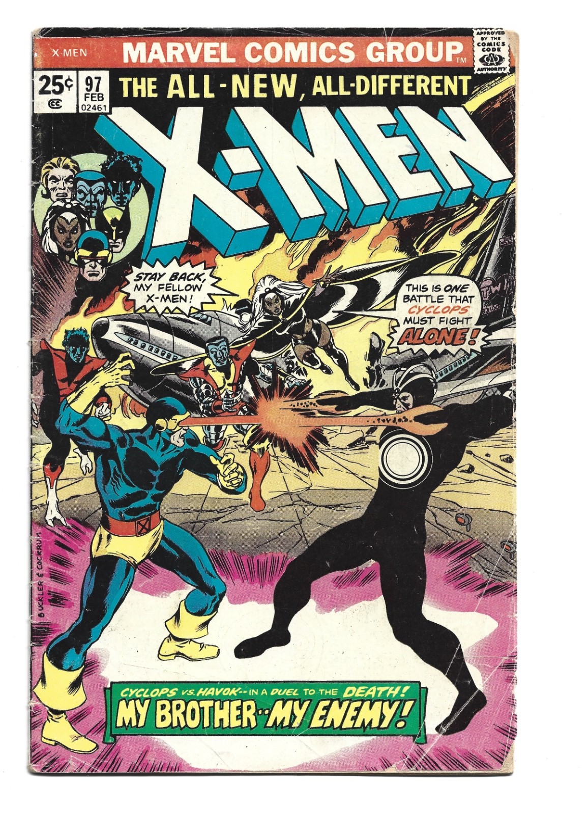 Uncanny X-Men #97, GD/VG 3.0, 1st Eric the Red; 1st Lorna Dane as Polaris; MVS