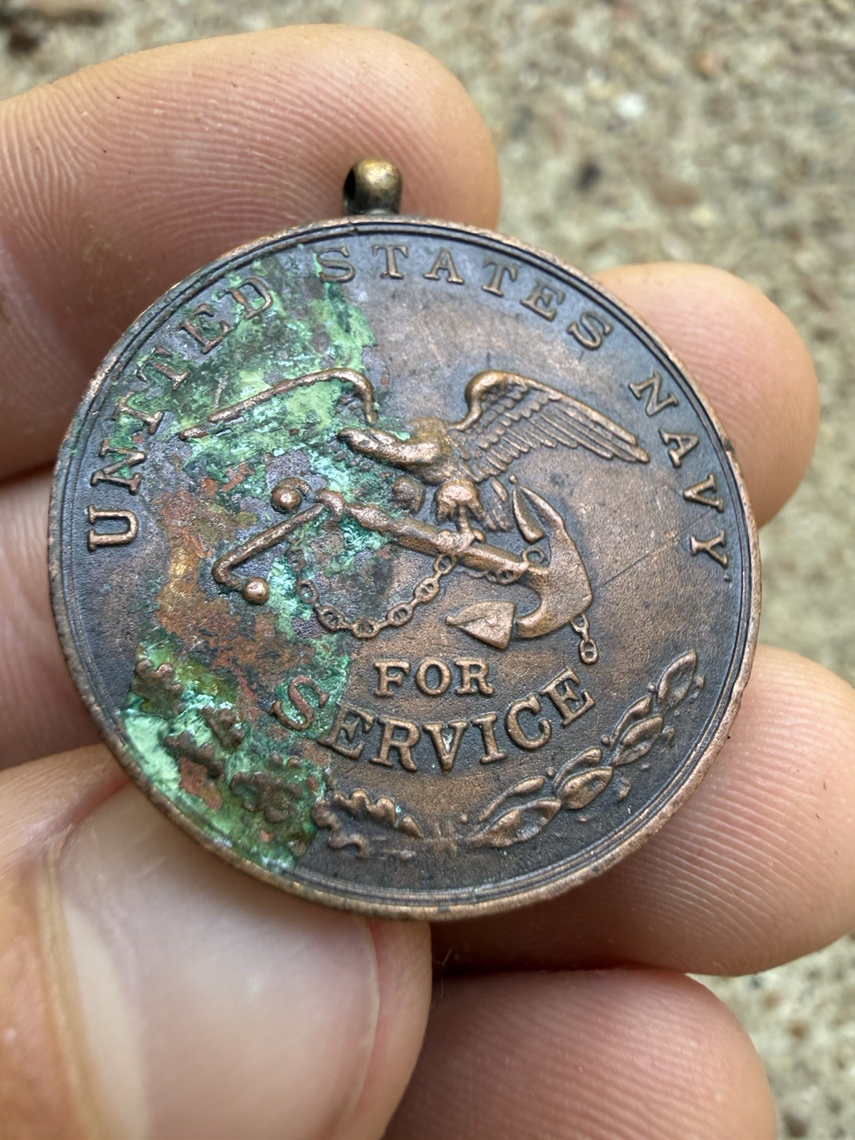 Vintage US Military Navy  1911-1917 MEXICO Campaign Service Medal