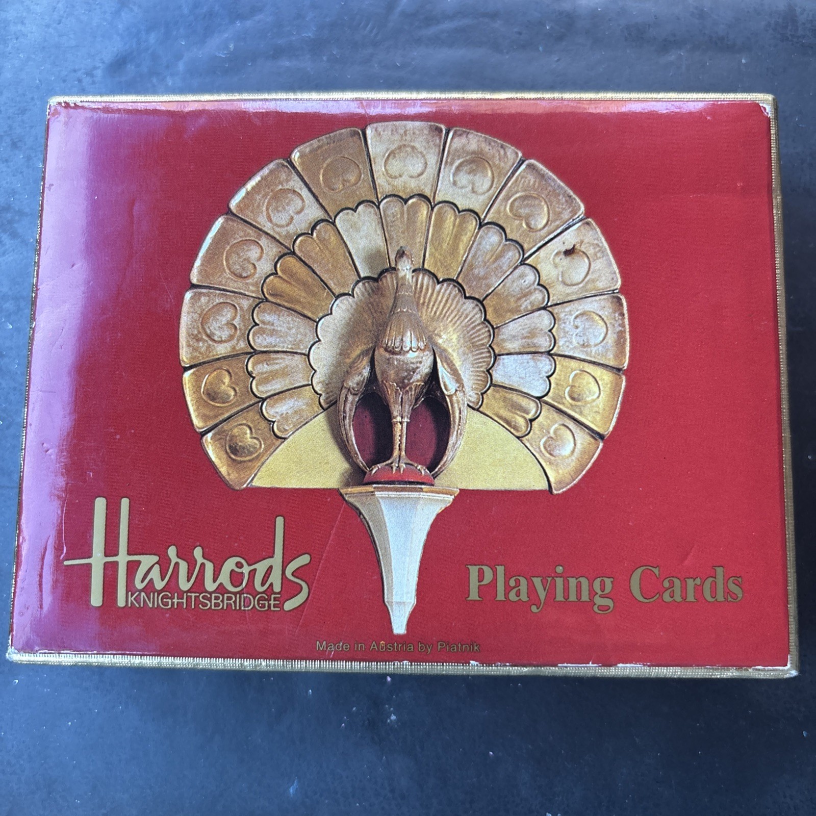 Vintage Harrods Playing Cards, Complete Double Deck  With Jokers,  Knightsbridge