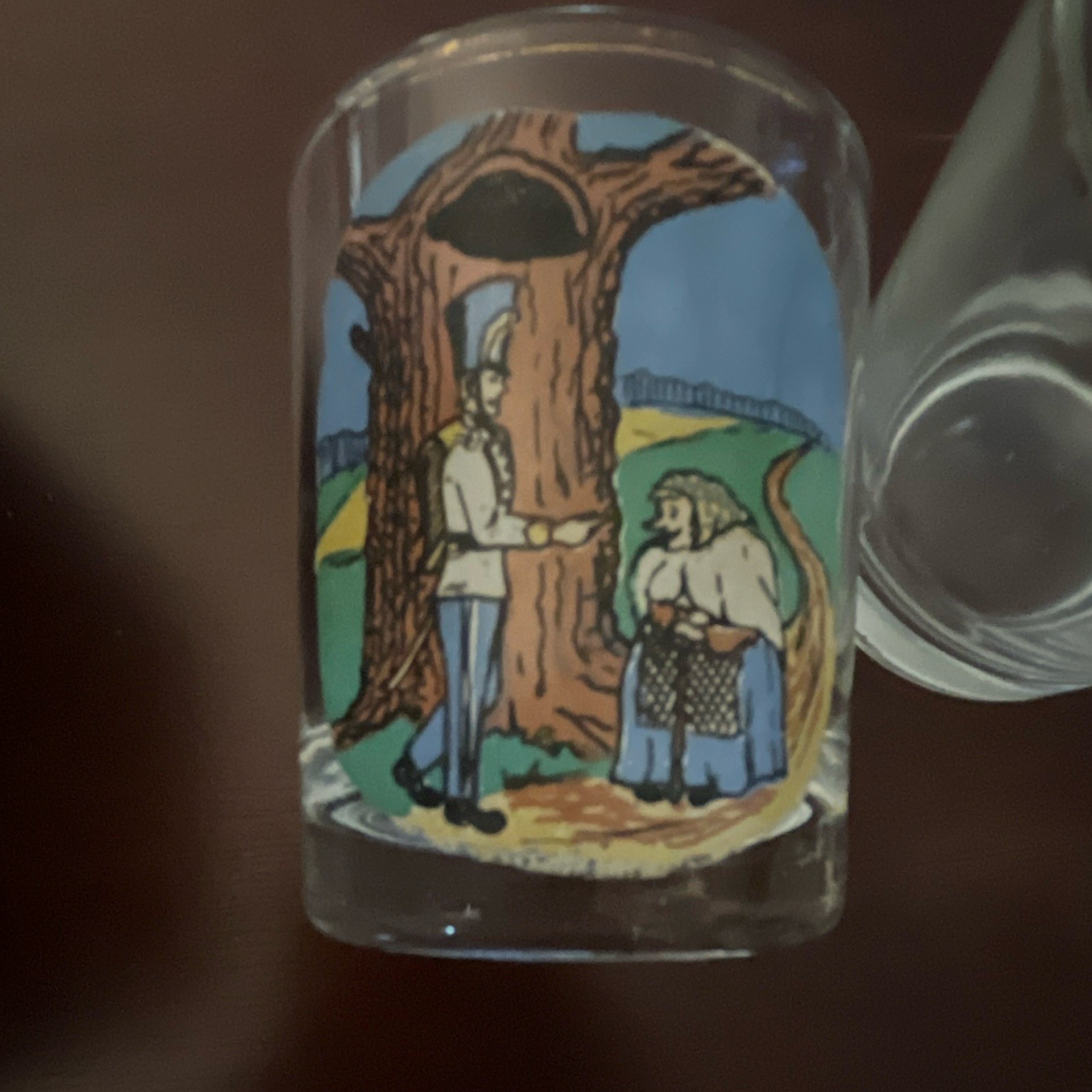 Vintage 1960s/1970s Luminarc France Hans Christian Andersen Child\'s Juice Glass
