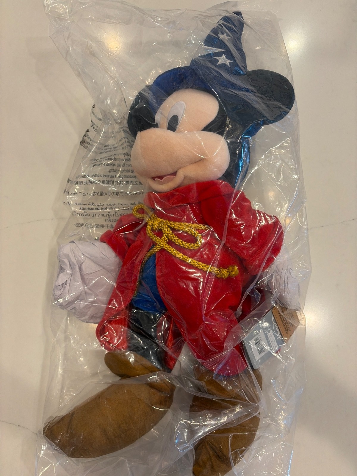 Official Fantasia Collection: Medium 22-Inch Sorcerer Mickey Mouse Plush - Authe