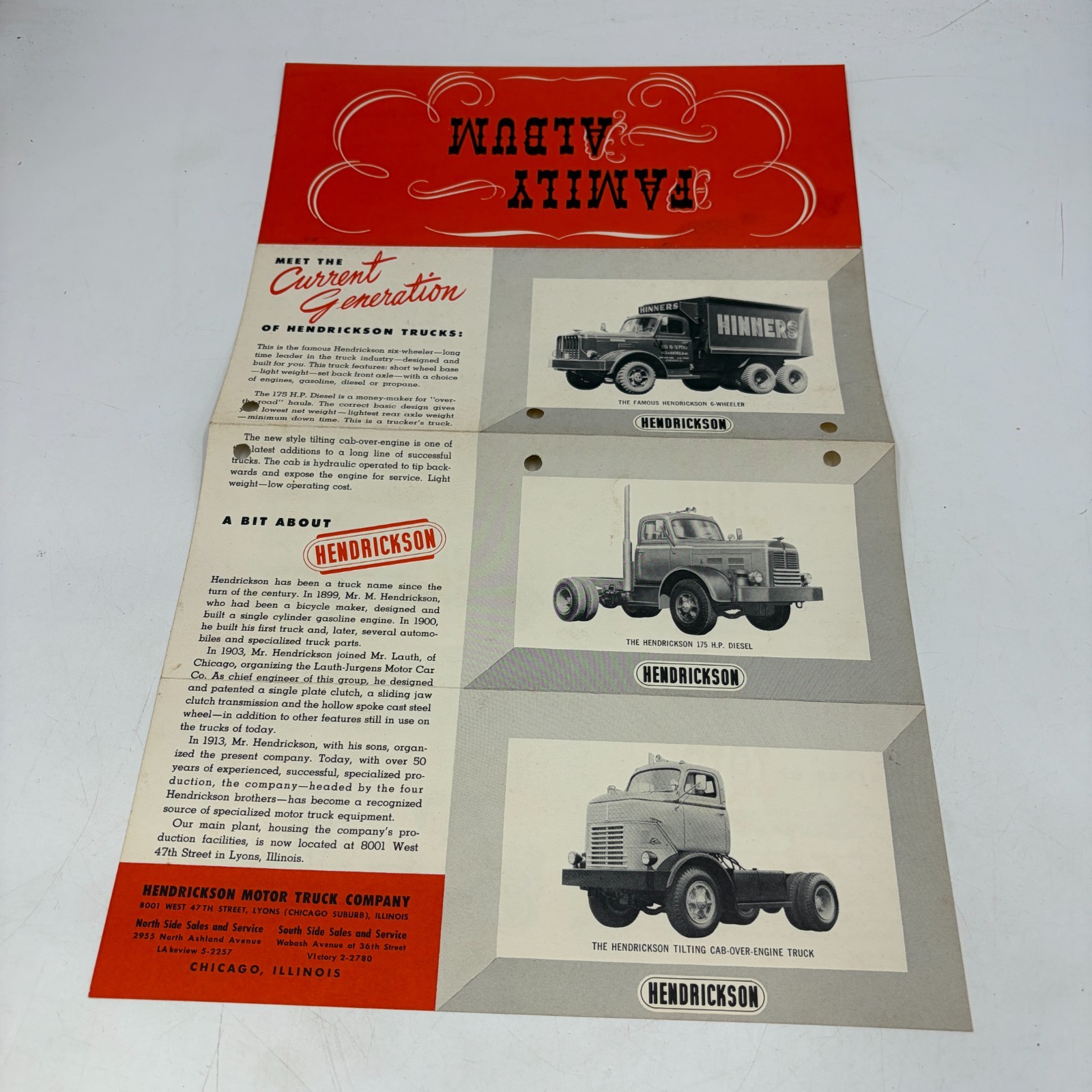 Hendrickson 1963 - 1964 