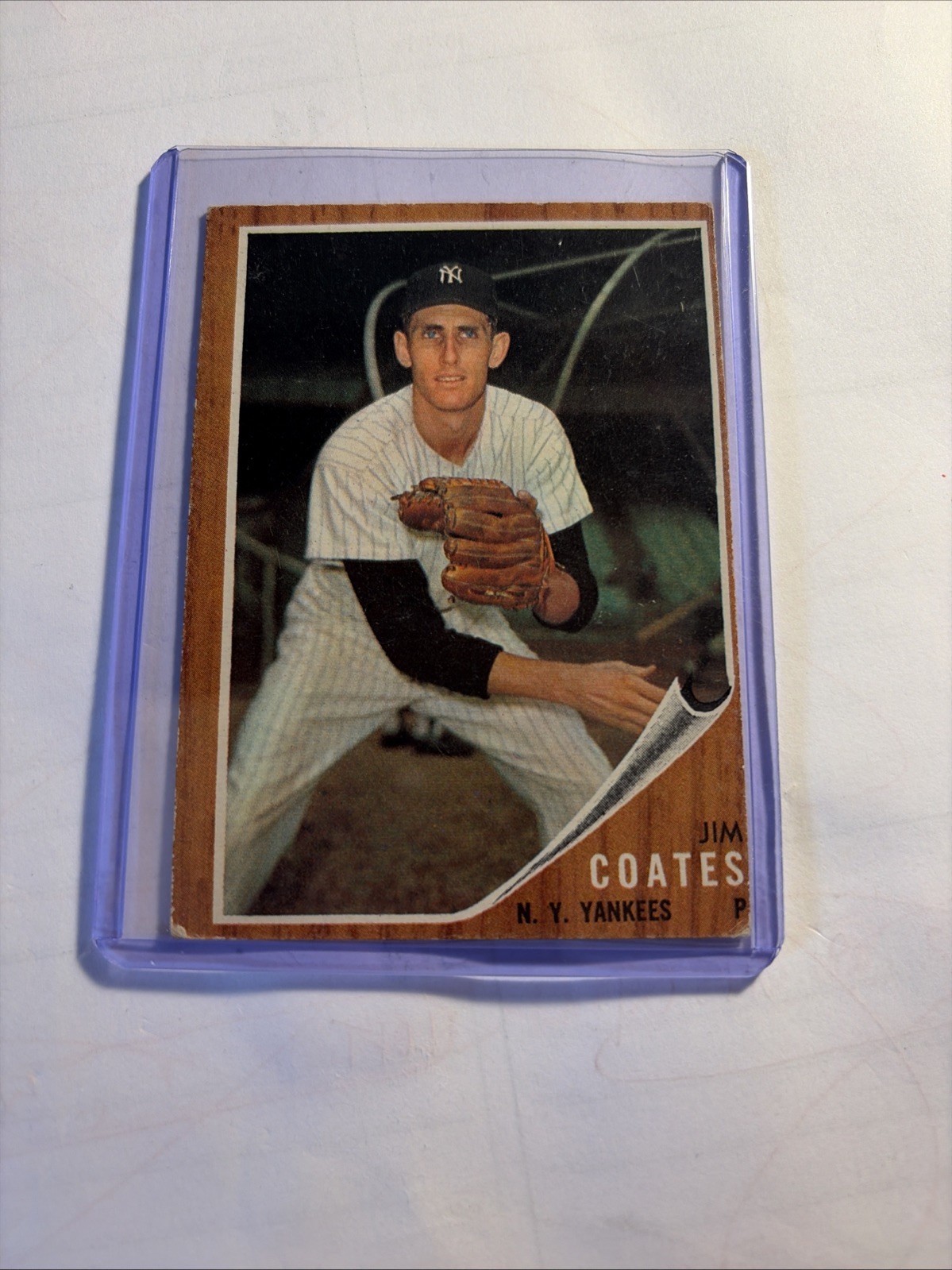 1962 Topps Baseball Bubba Morton ￼ Detroit Tigers And Jim Coates New York Yankee