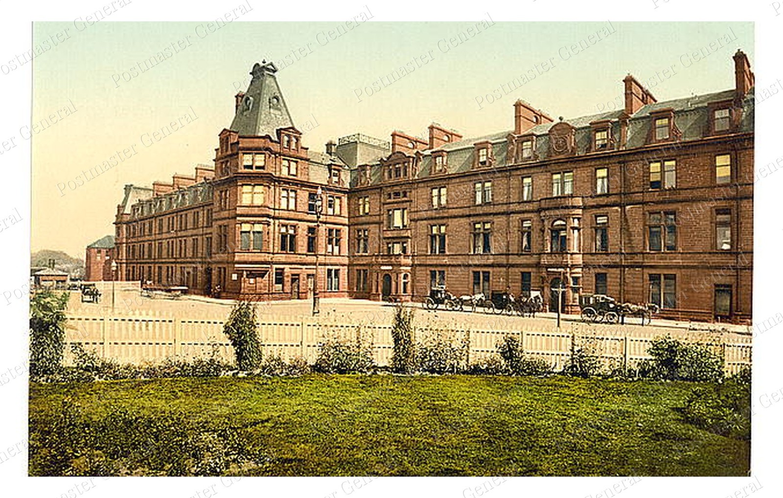 Ayr Scotland Station Hotel Standard Postcard COPY RPPC