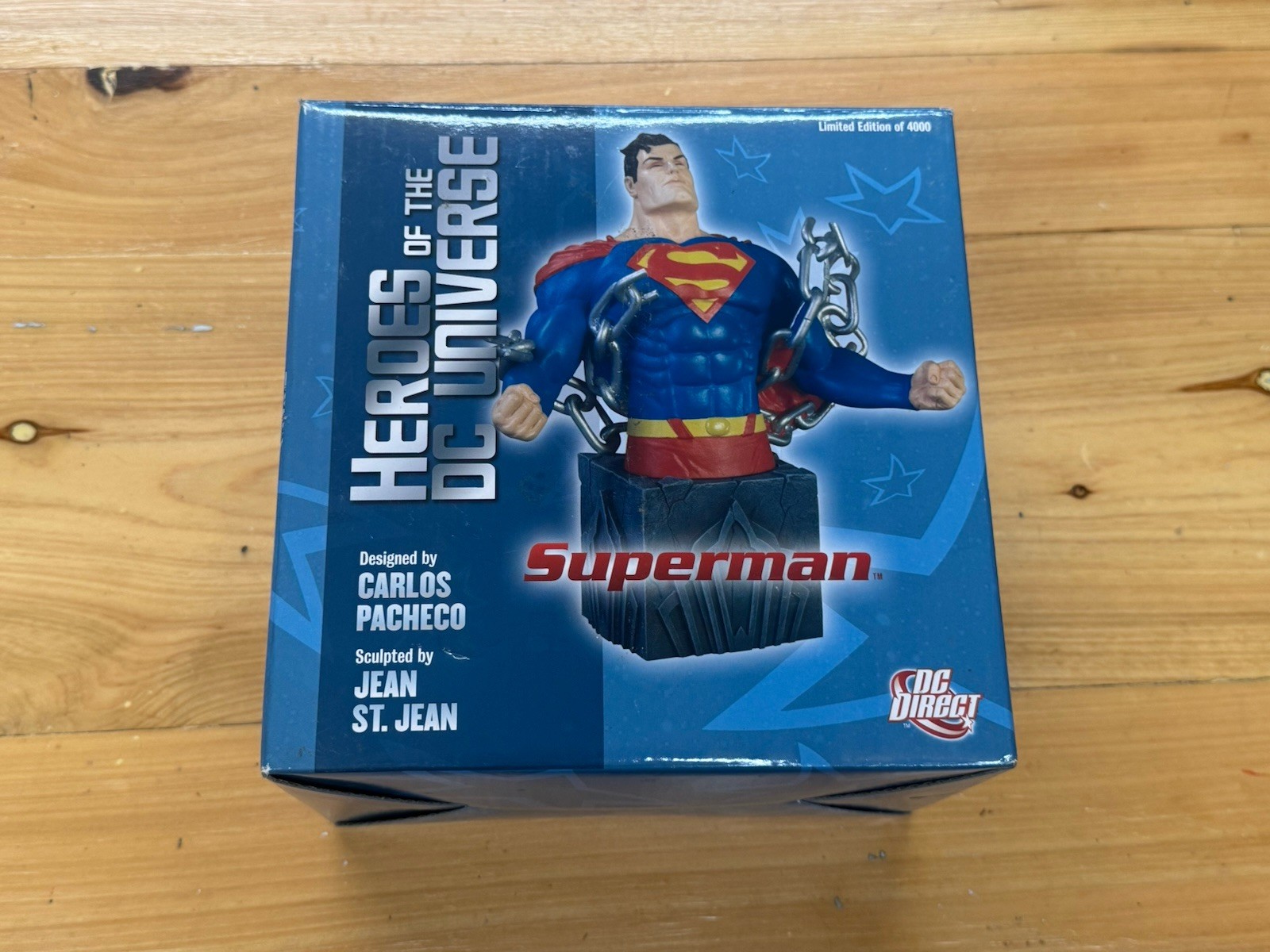 DC Direct Superman Bust Carlos Pacheco Limited Edition 342/4000