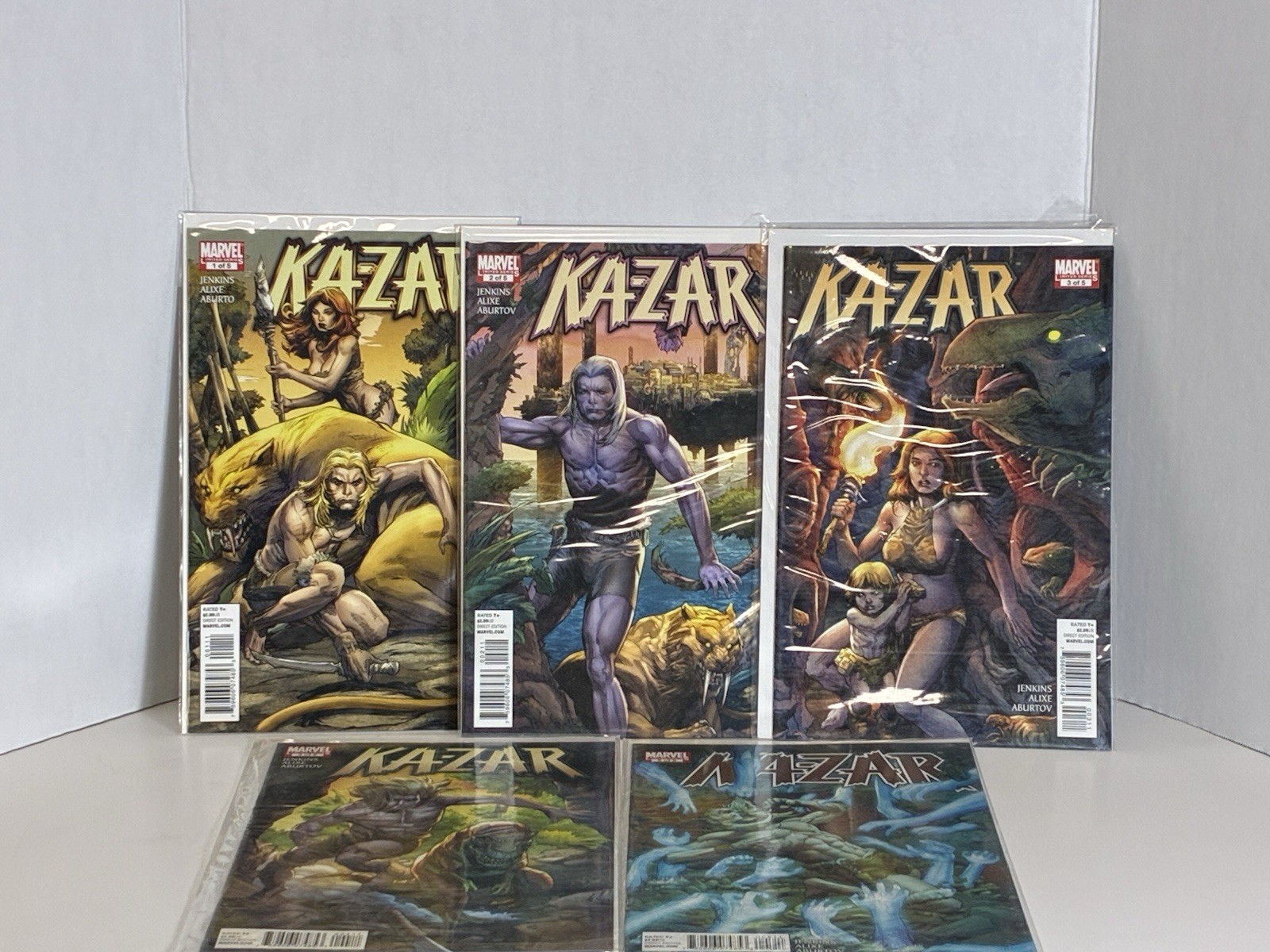 Ka-Zar Vol. 4 #1-5 Complete Run (2011)