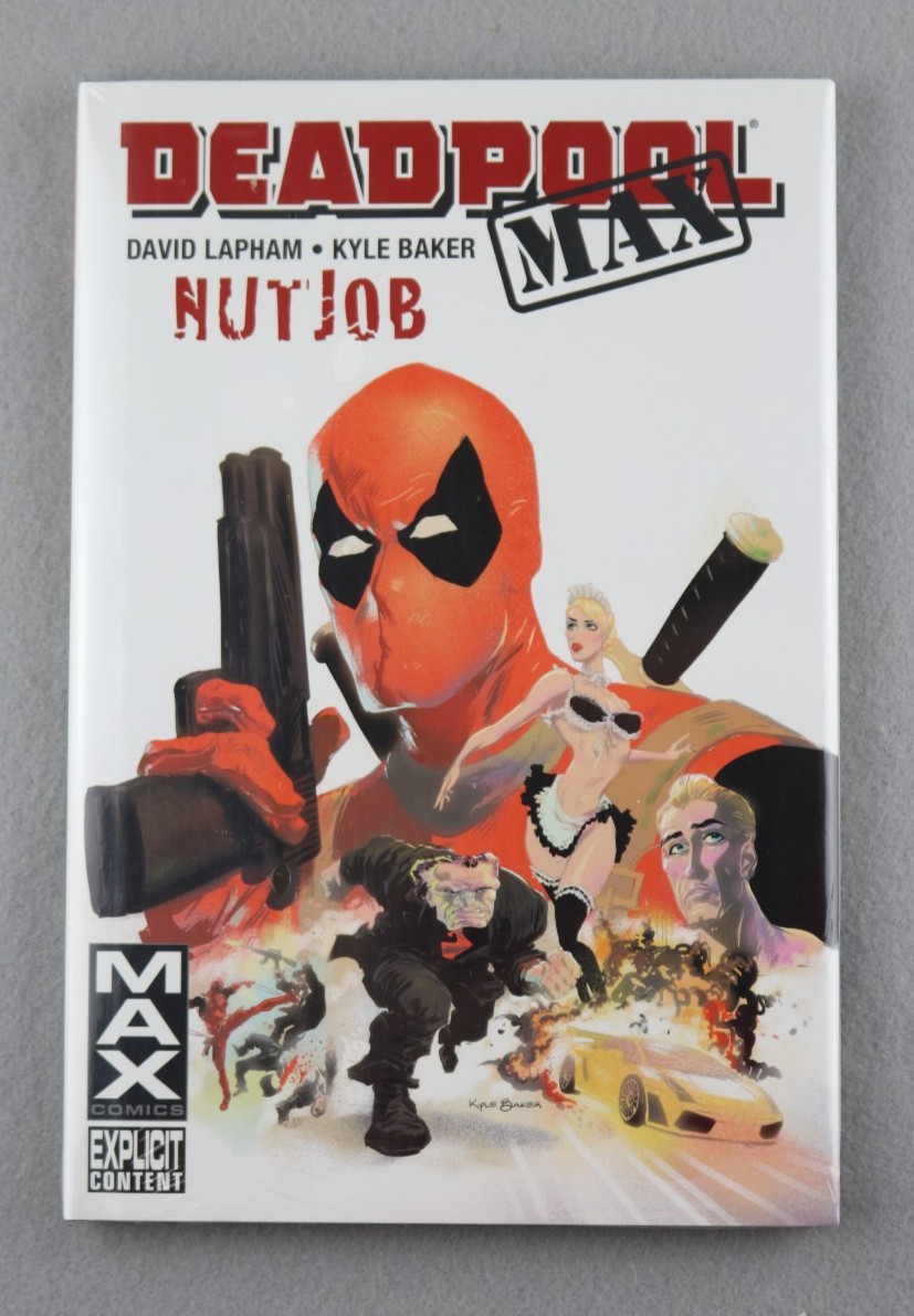 Deadpool Max Nutjob Lapham Baker Hardcover HC NEW SEALED Marvel 2011 1 2 3 4 5 6