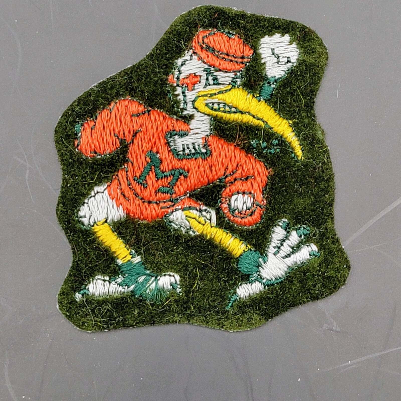 Vintage Miami Hurricanes NCAA College Team Logo Patch - 2.5” x  2\