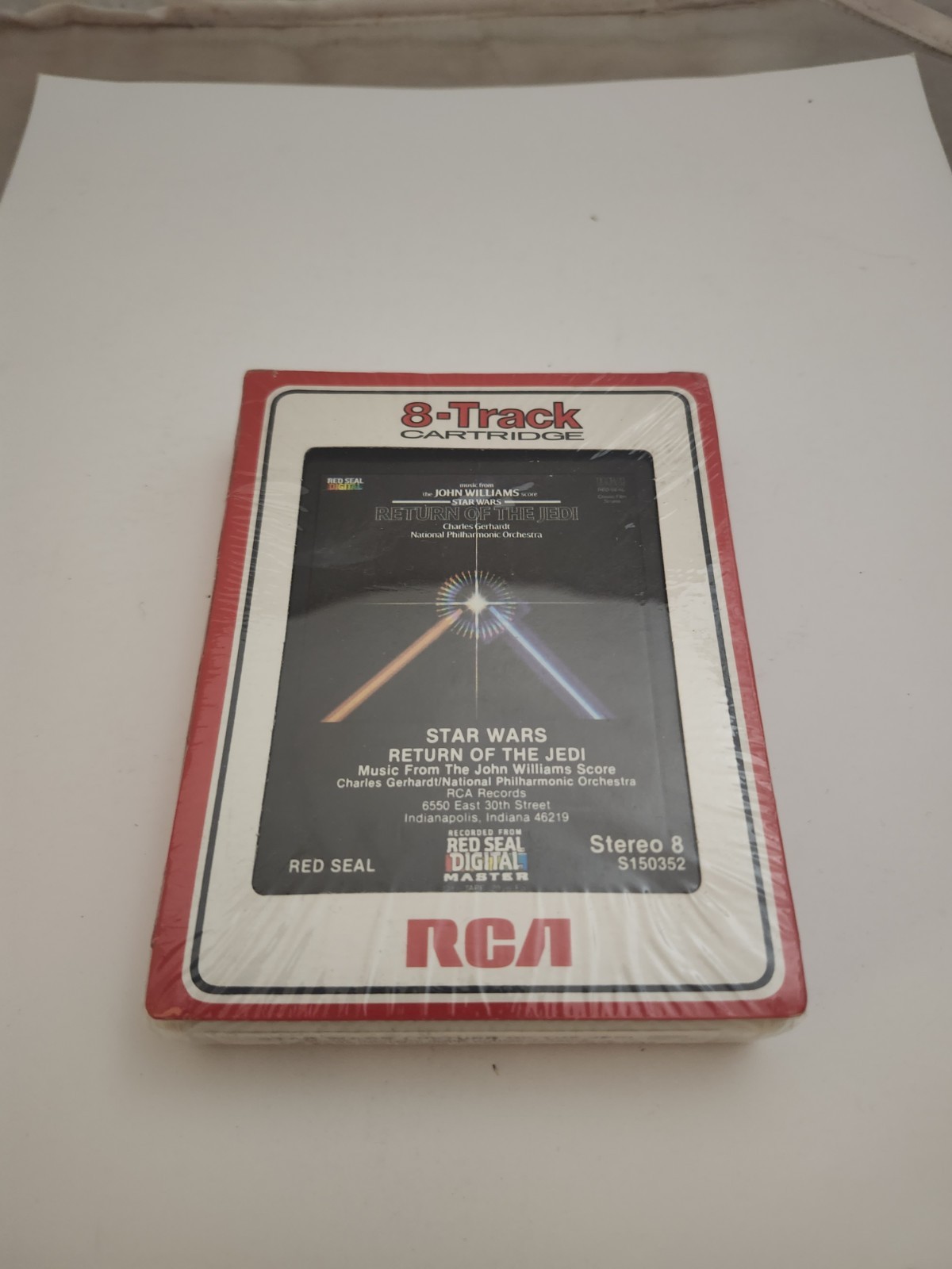 RARE Return of the Jedi John Williams Charles Gerhardt RCA 8 Track Tape Sealed