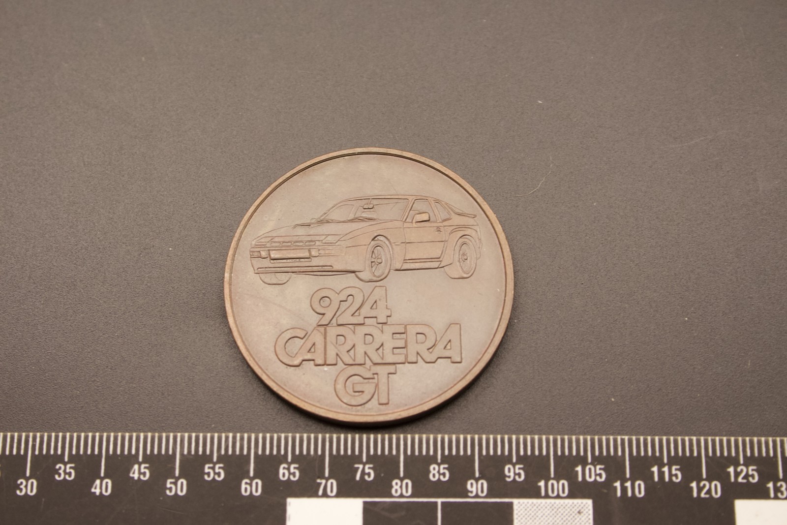 1981 Porsche 924 Carrera GT Bronze Medal Token Germany Automotive