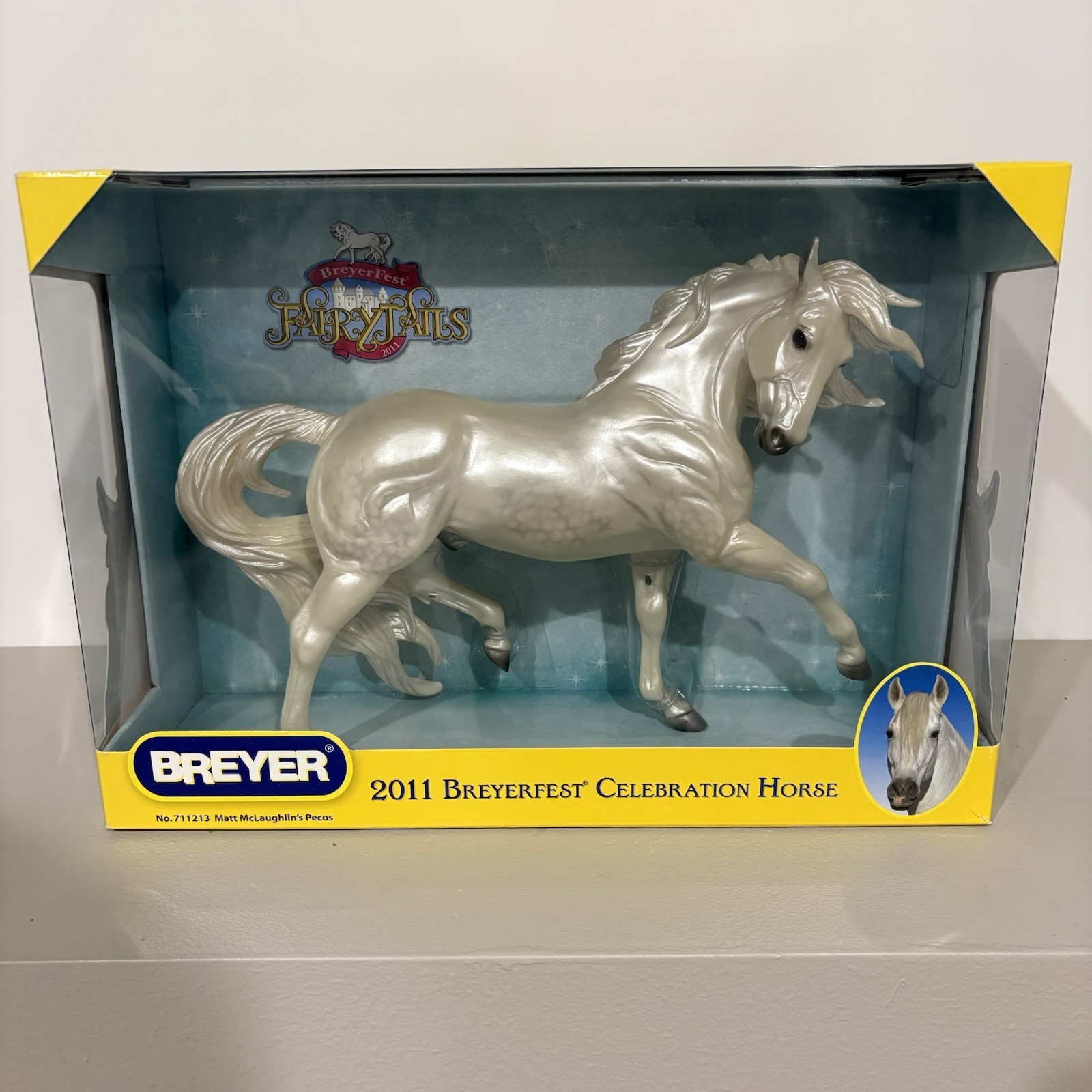 NIB Breyer Horse Breyerfest 2011 Celebration Model Pecos #711213 Esprit NIB