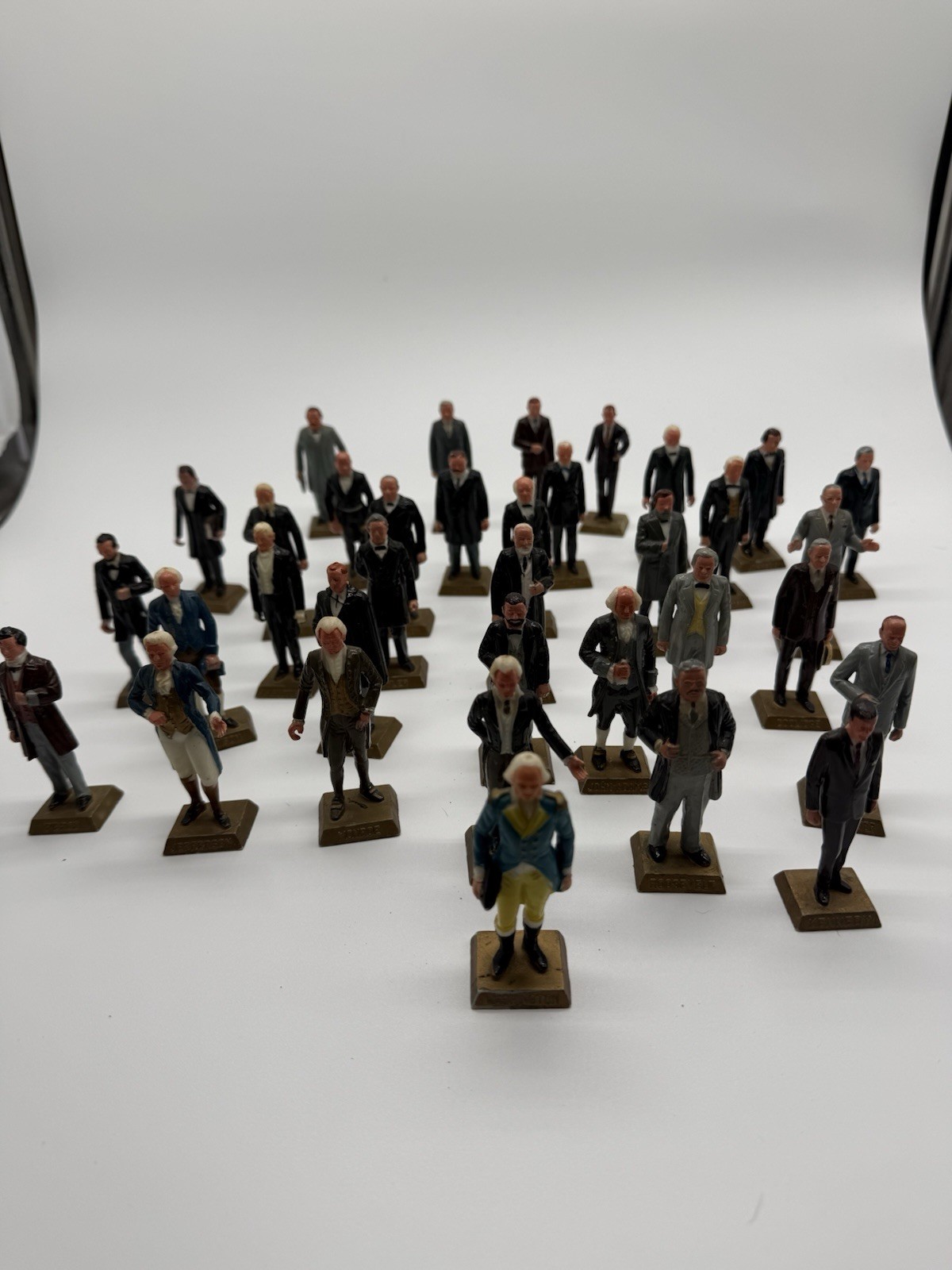 Vintage Marx President Presidential Figure Set of 36 Washington, Jefferson