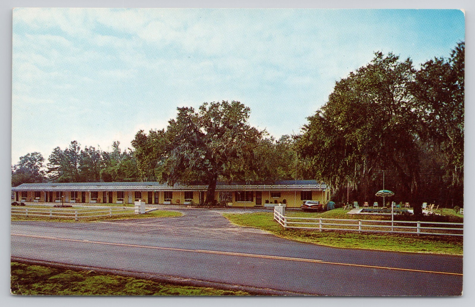 Pocotaligo SC Mixon\'s Motel US 17 Roadside Postcard