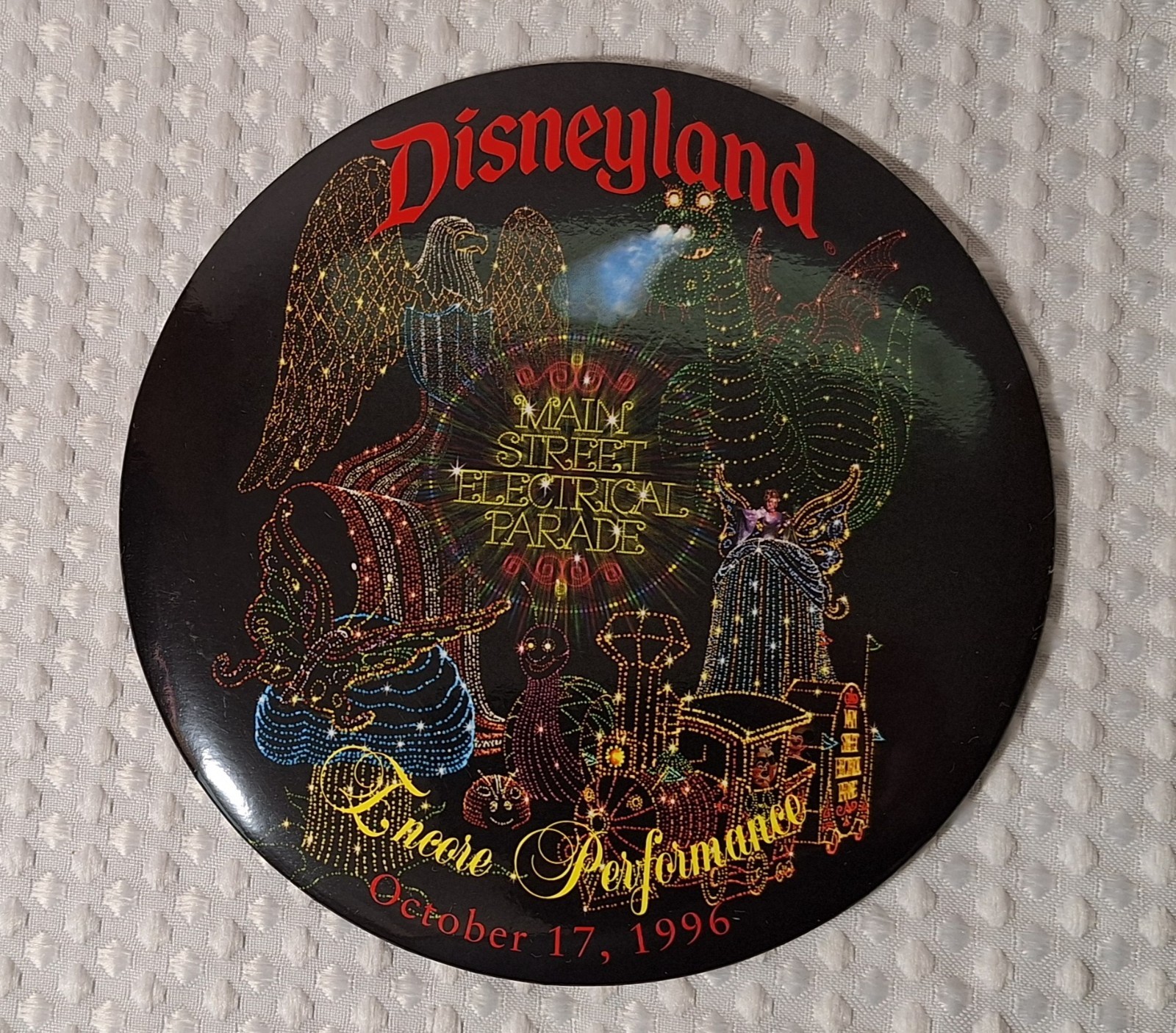 1996 Disneyland Main Street Electrical Parade Giant Oversized 6