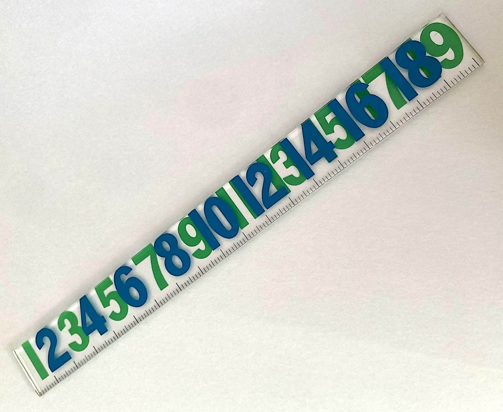 George Nelson “Safety Numbers” RARE 19-Inch Ruler~Mid-Century        `