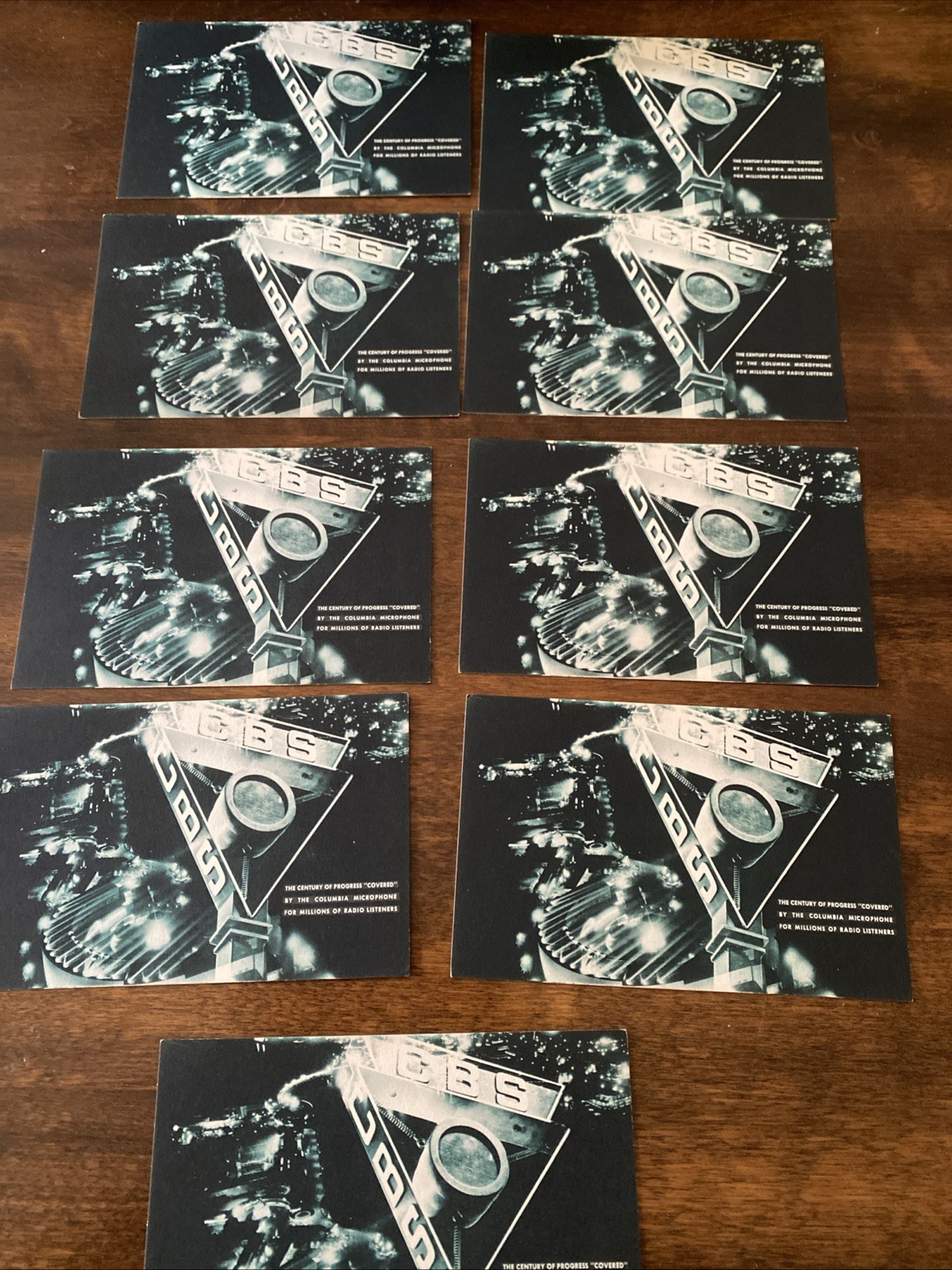 Chicago IL, The Century Of Progress Covered By The Columbia Microphone Postcards