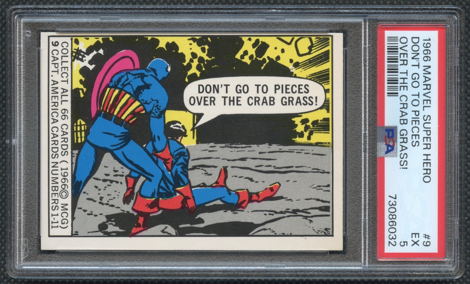 1966 Donruss Marvel Captain America Rookie/