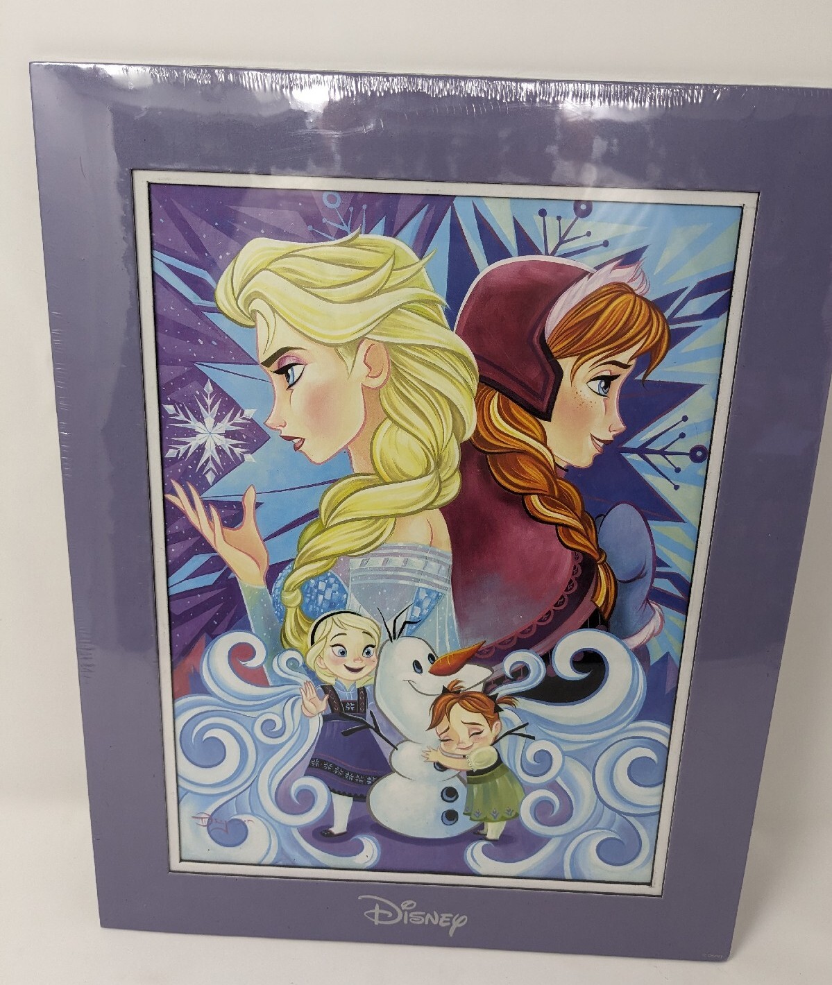 Disney Frozen Fine Art Print Elsa Anna \