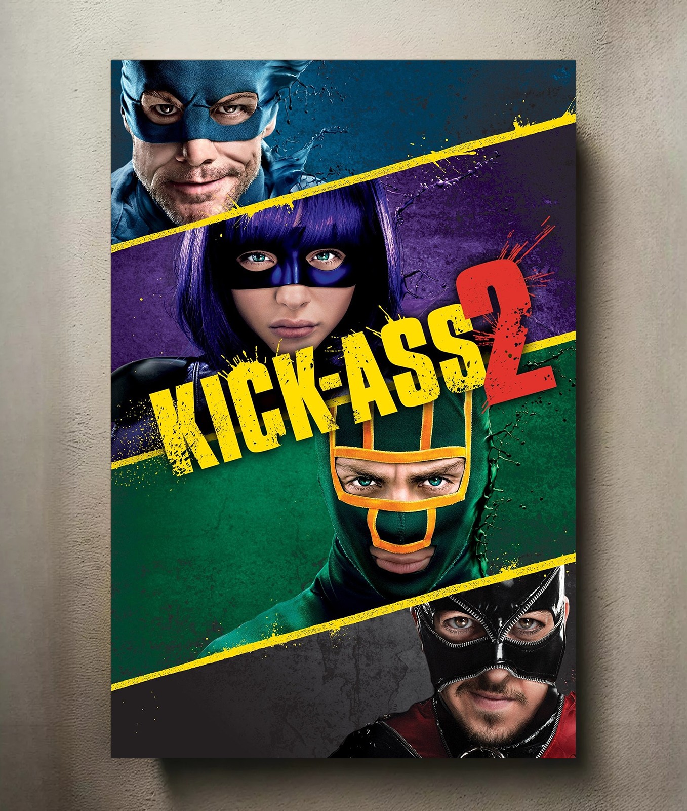Kick-Ass 2 8x12 Metal Movie Poster Sign