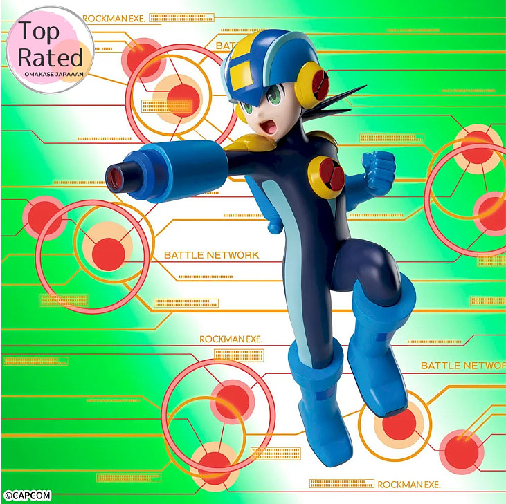 PSL Mega Man Rockman EXE Luminasta Figure SEGA Japan Anime New