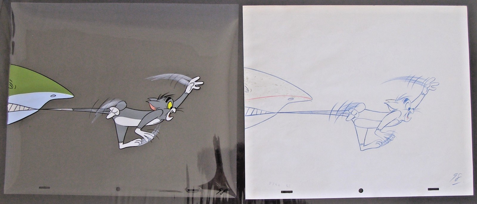 Filet Meow (1966) Tom and Jerry Animation Cel 98 w/Matching Drawing, Chuck Jones