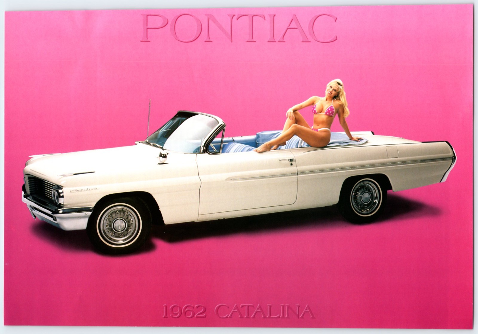 1962 PONTIAC CATALINA BIKINI GIRL  7