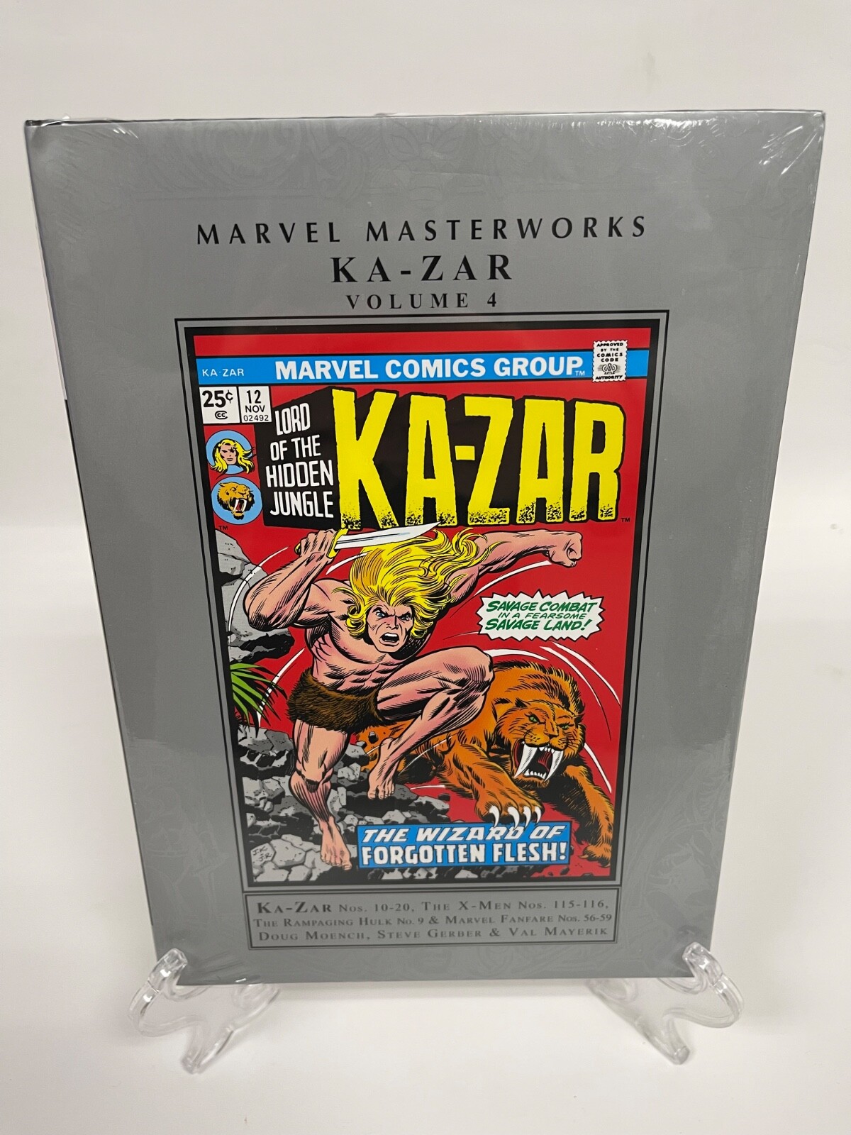 Ka-Zar Marvel Masterworks Vol 4 REGULAR COVER Sealed HC Comics