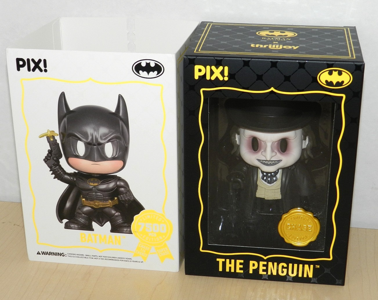 THRILLJOY PIX THE PENGUIN CHASE FIGURE CLEAN BOX MOVIE FIGURE BATMAN RETURNS