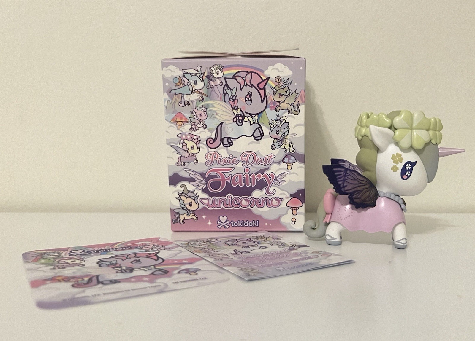 Tokidoki Pixie Dust Fairy Unicorno Opened Blind Box Pixie Lucky Fairy w/Box