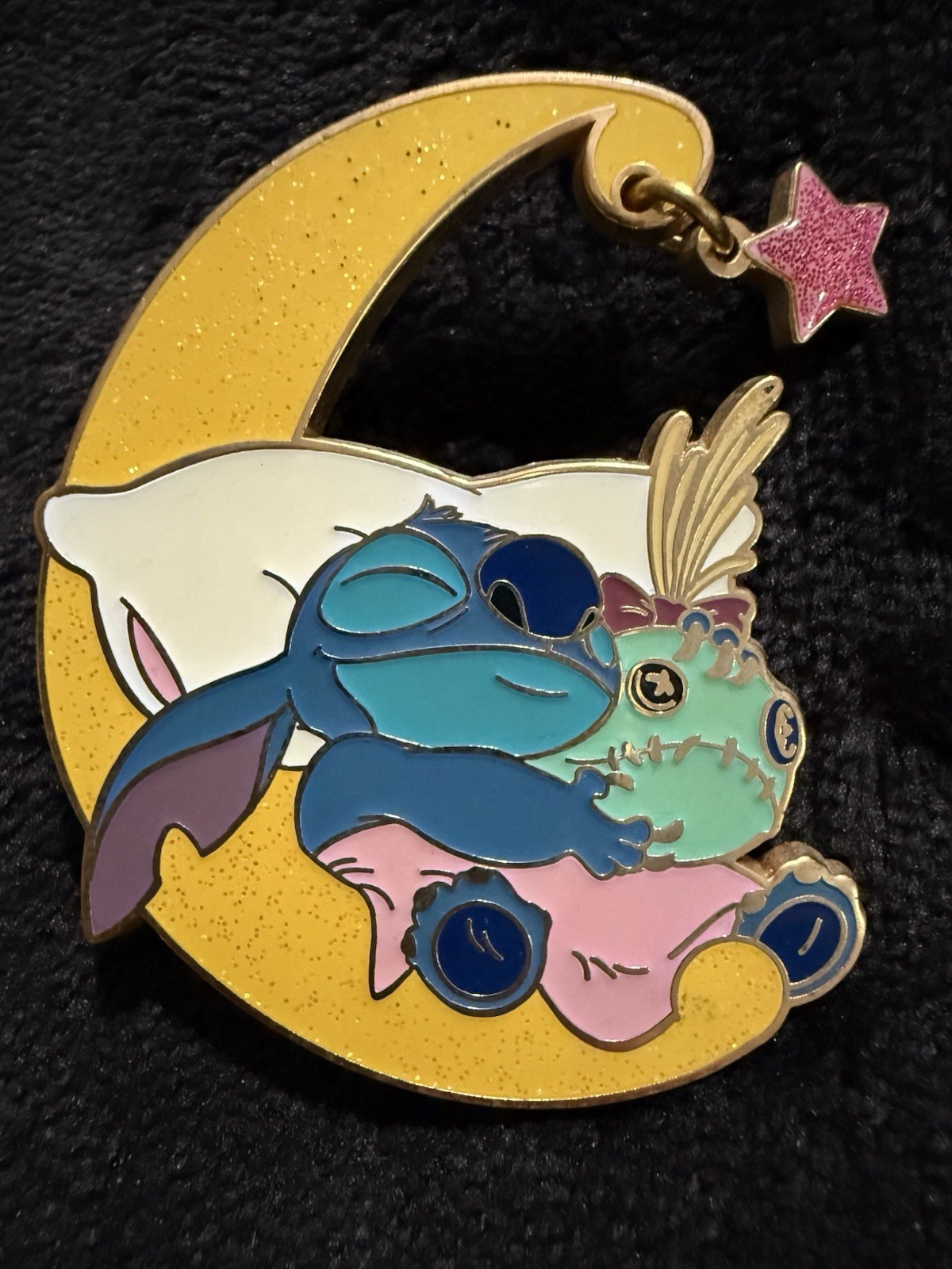 Disney Shopping Pin ~ STITCH & Scrump Midsummer Nap ~Moon & Star LE 250 #PP78488