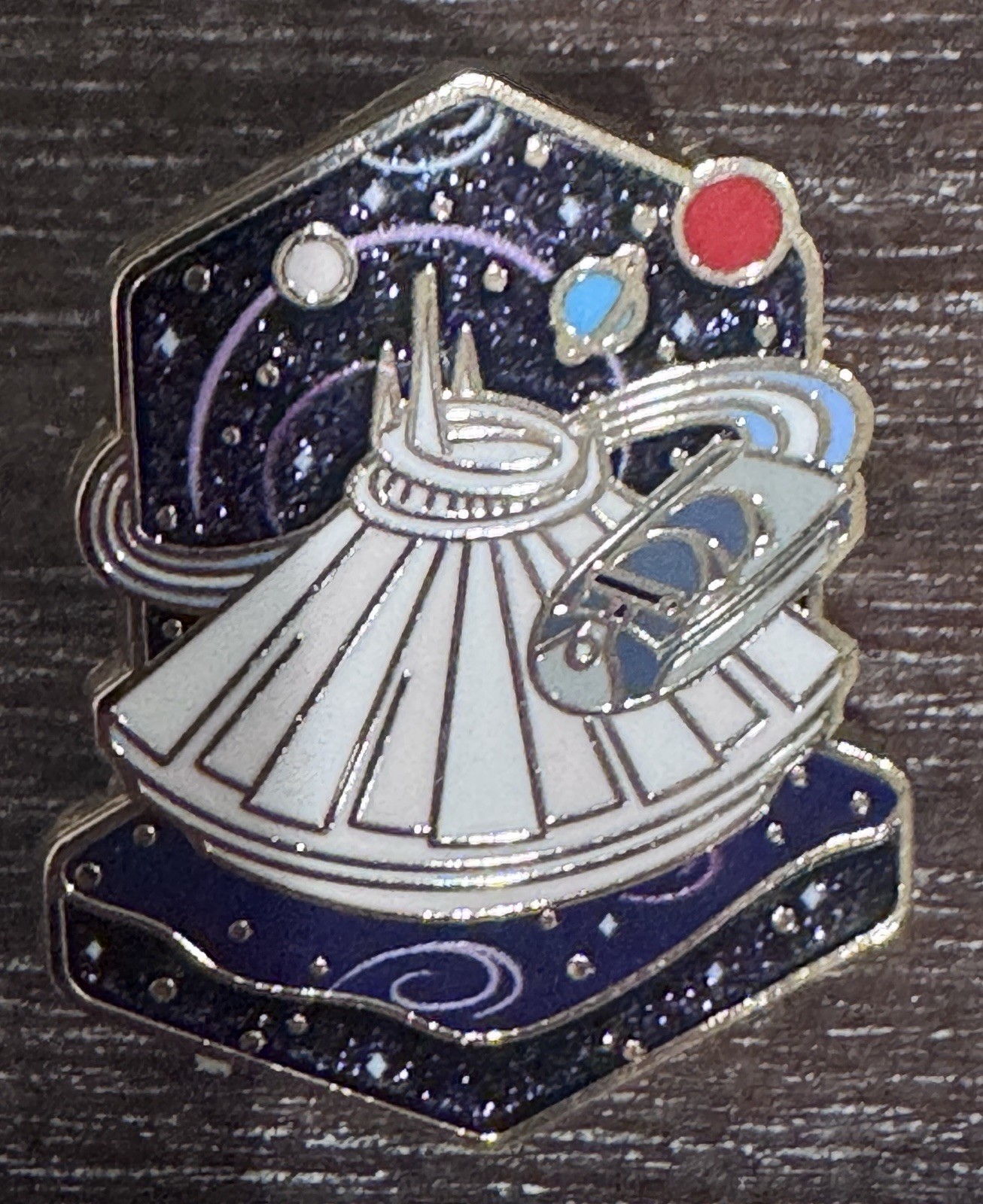 2026 Digitize Disney Space Mountain LE 3000 Pin WDW SPACE MOUNTAIN Digitized Pin
