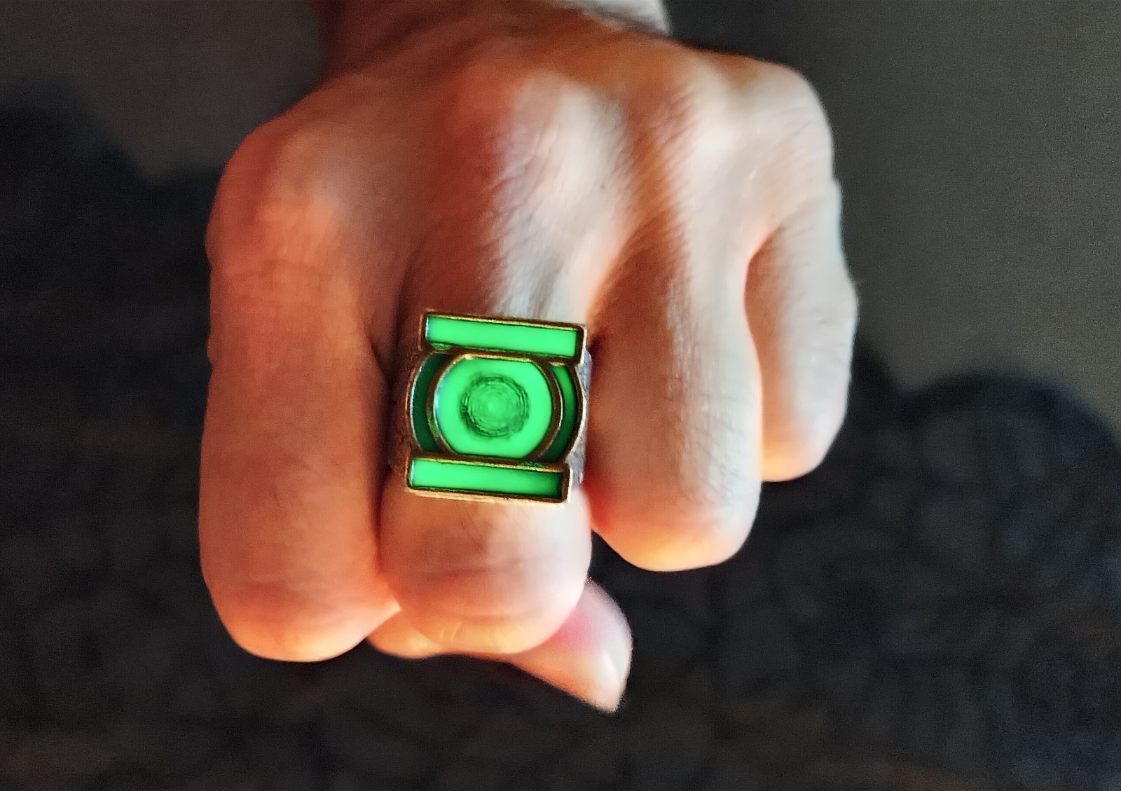 SDCC 2026 Offsite Green Lantern Ring Size 10 HBO Max Lanterns Glow-in-the-dark
