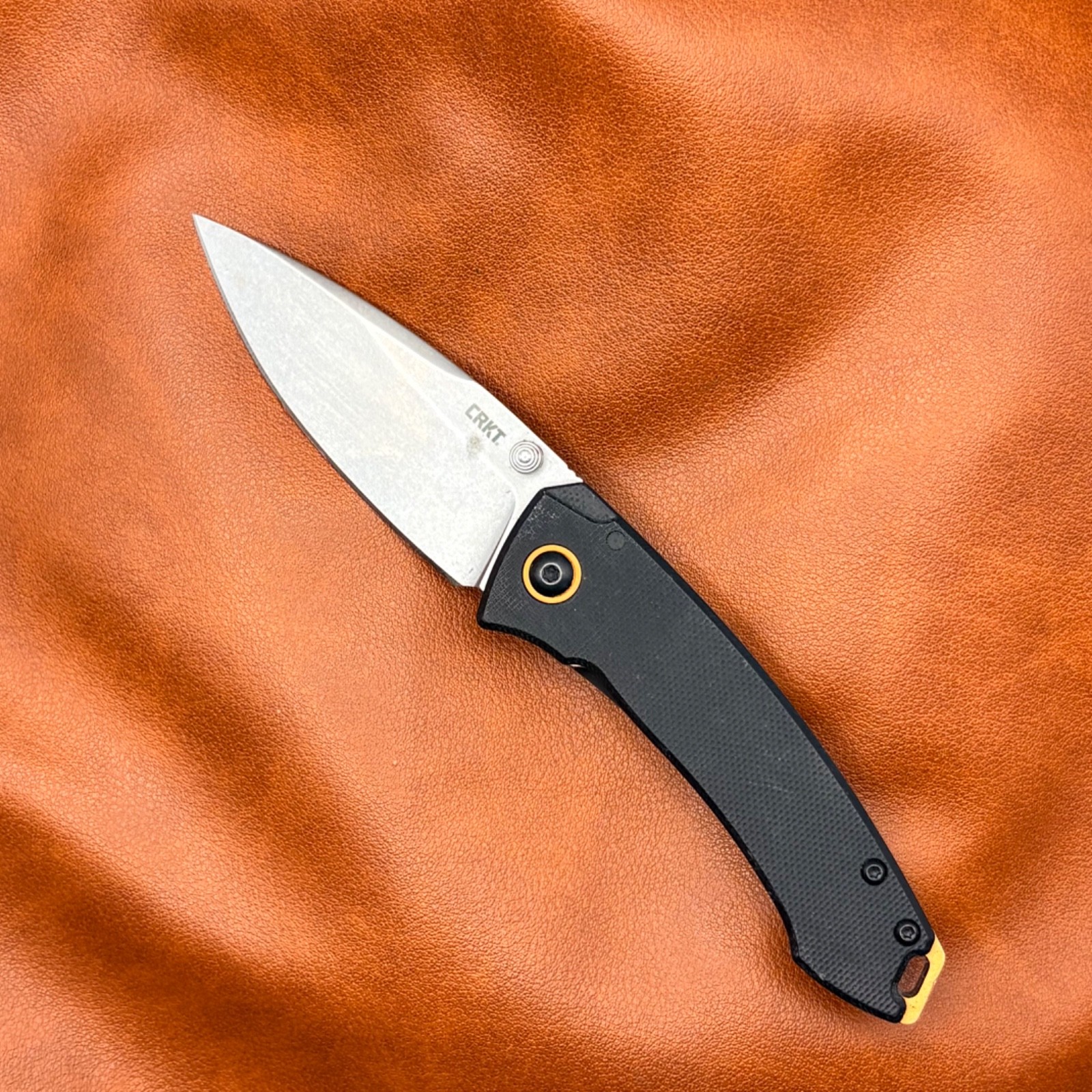CRKT LUCAS BURNLEY 2522 TUNA COMPACT FOLDING POCKET KNIFE/NO BOX ~Awesome Knife~