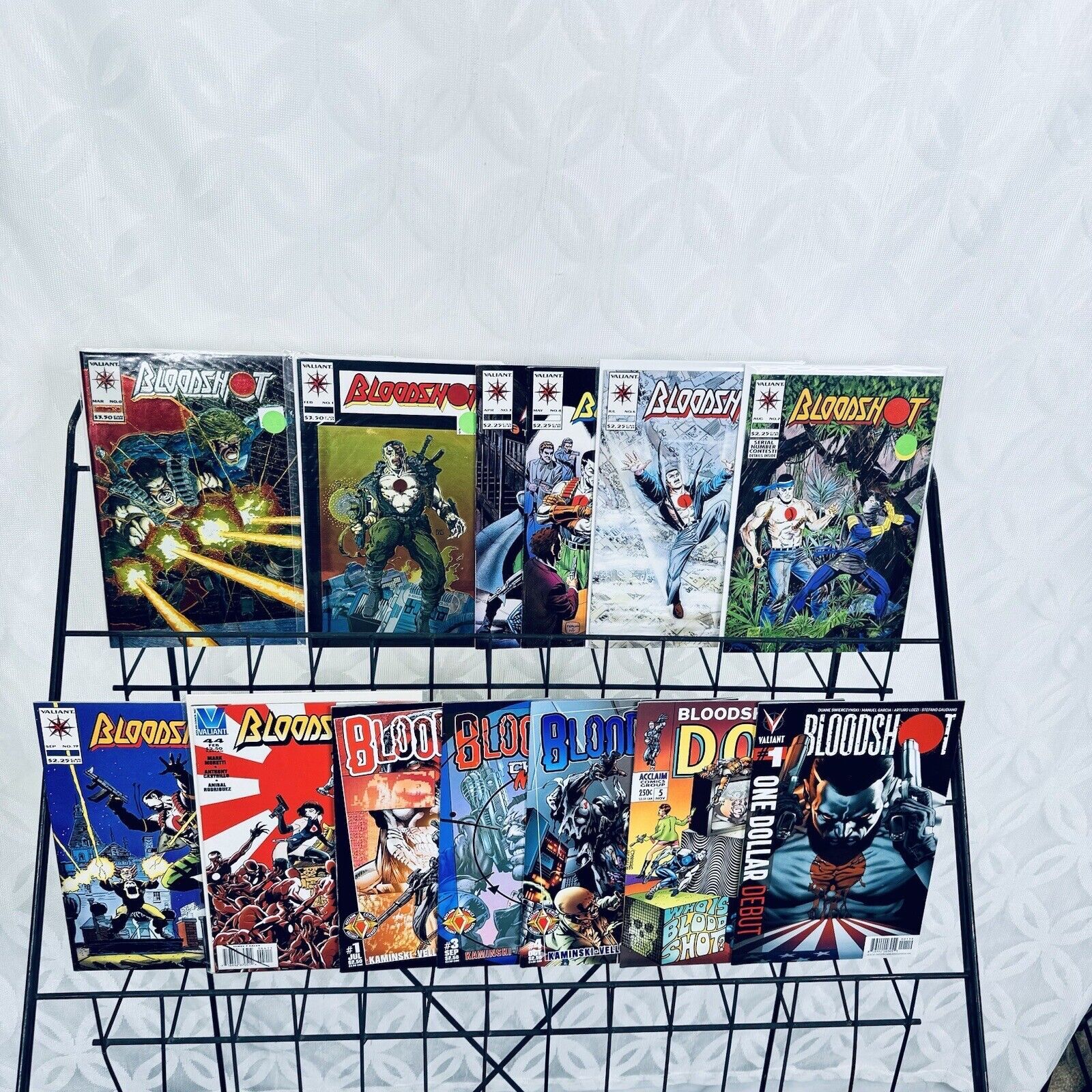 Bloodshot 0-1 3-4 6-7 19 44 Volume2 1 3-5 & Solar Debit Lot 1st Ninjak Valiant