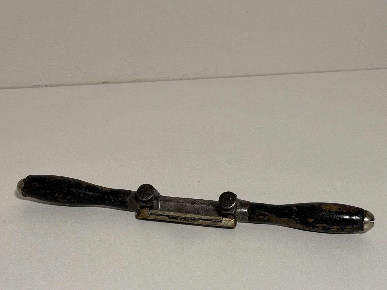 Vintage Cigar Spokeshave Round Cylinder Woodworking Tool Feb 1882 Patent