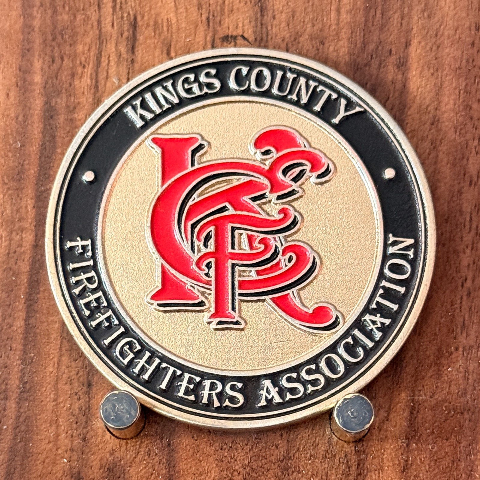 Kings County Firefighters Association Memorial Challenge Coin  M#17
