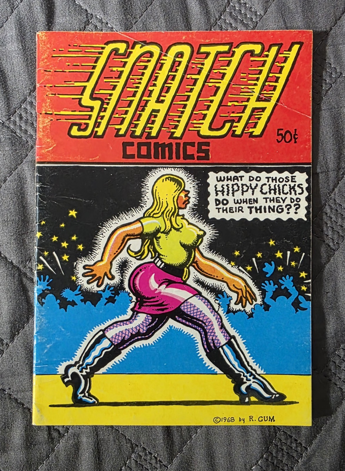 Snatch Comics #1 #2 #3 + Jiz Comics Lot - Vintage Adult Underground Comix...
