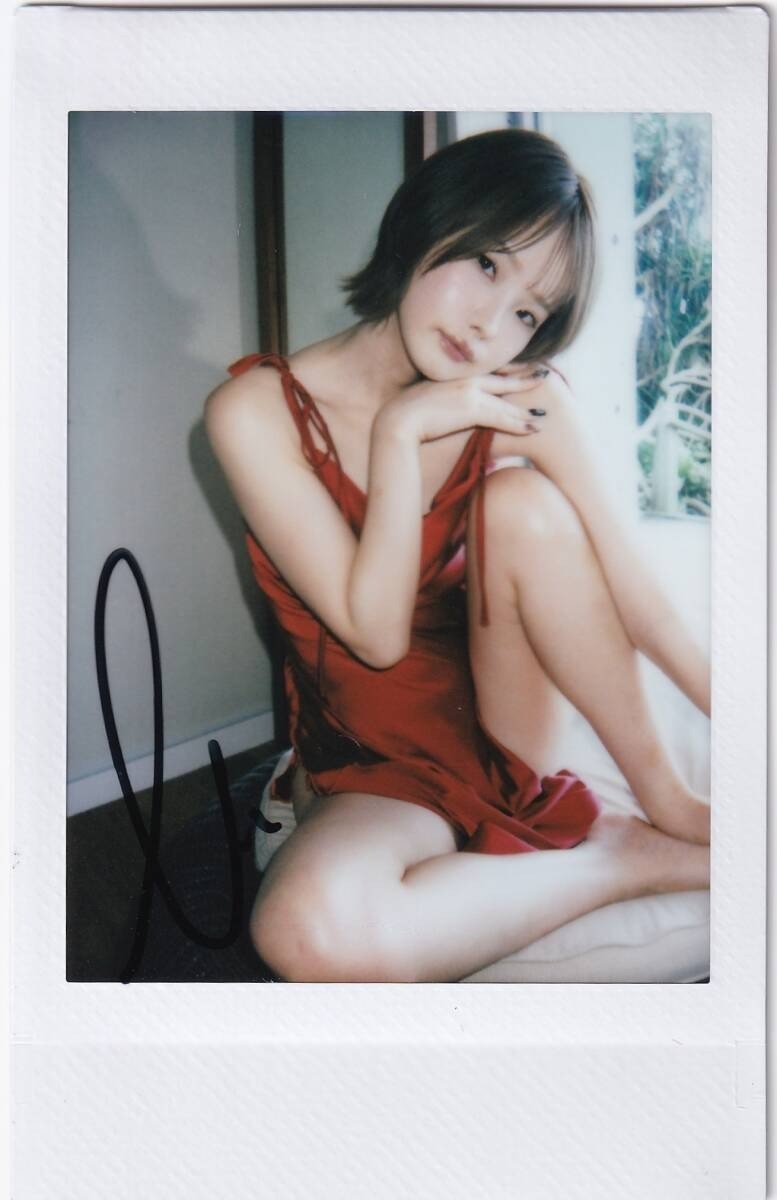 Ichika Matsumoto Autographed Signed Instax photo Cheki Japan Female JAV Idol